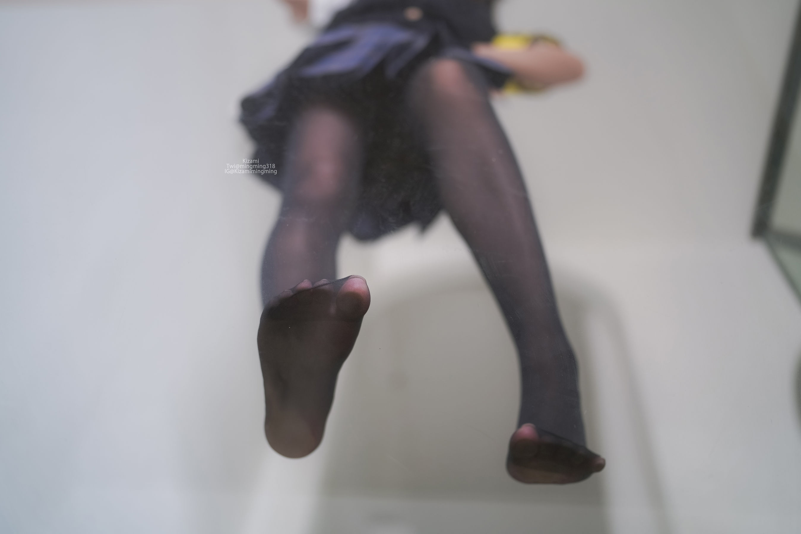 銘銘Kizami - JK黑丝-图82