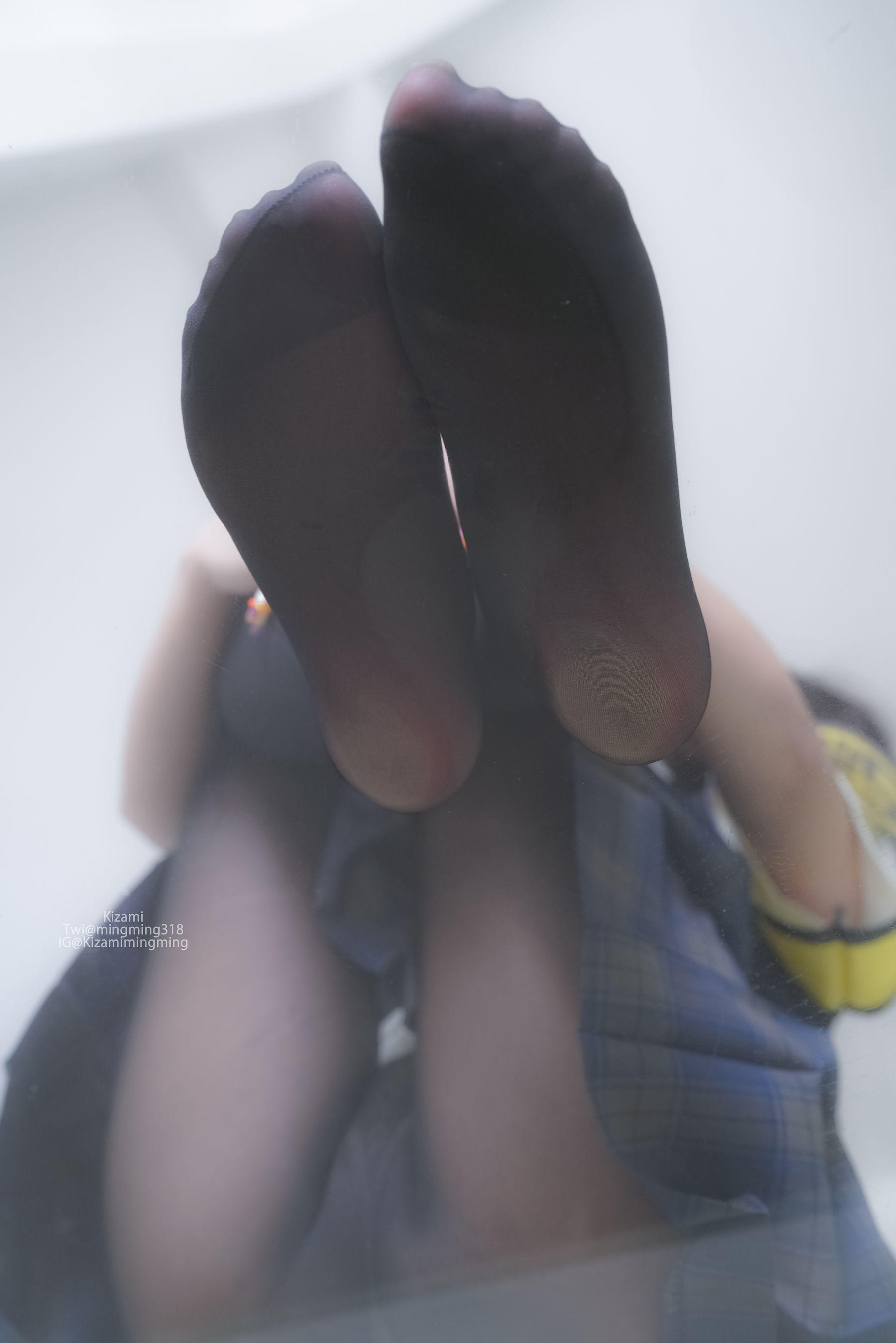 銘銘Kizami - JK黑丝-图85