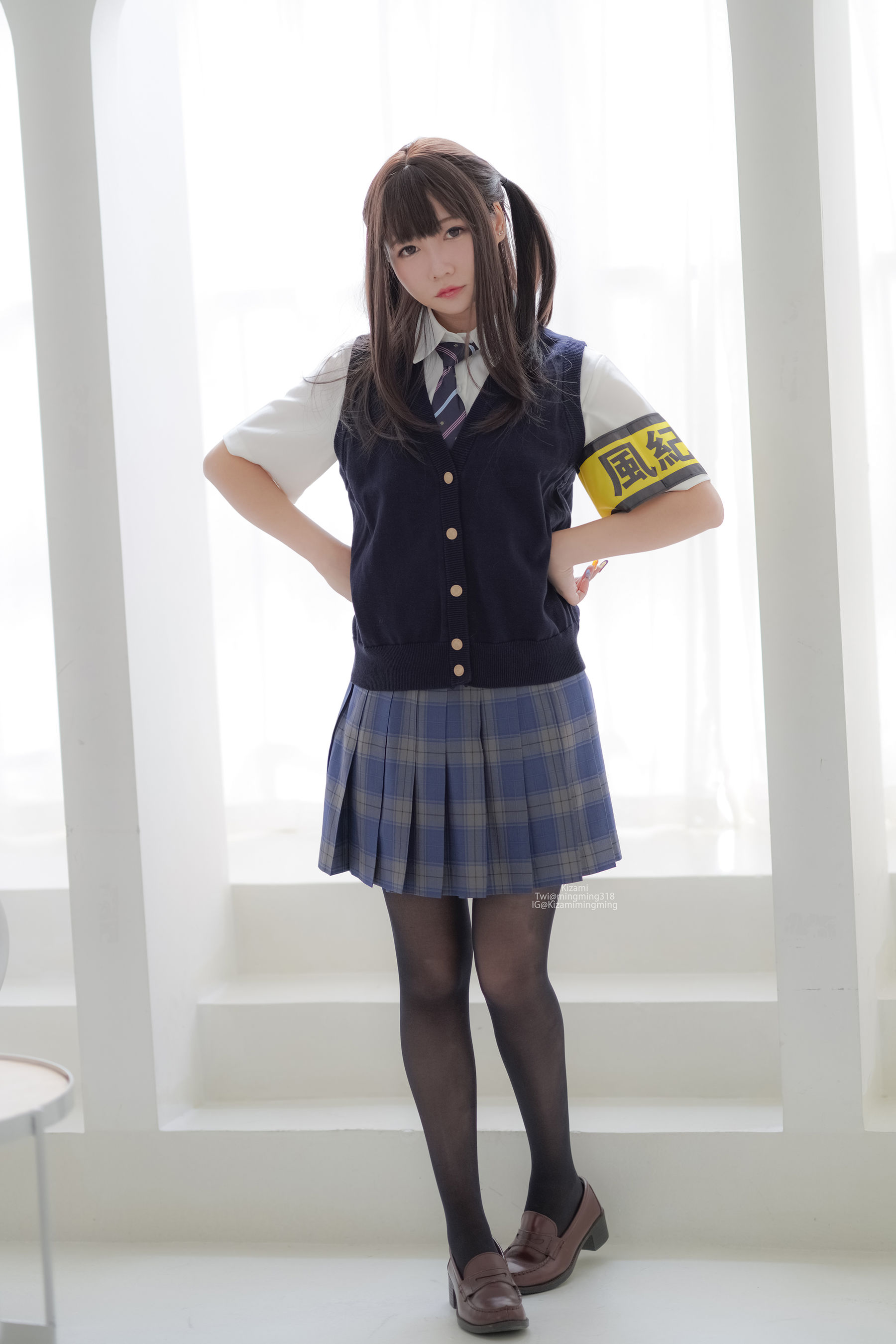 銘銘Kizami - JK黑丝-图90