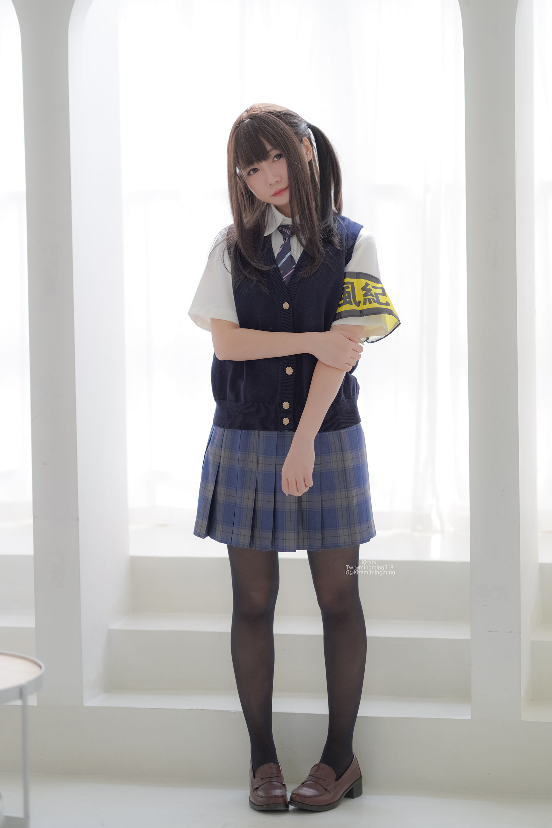 銘銘Kizami - JK黑丝-图91