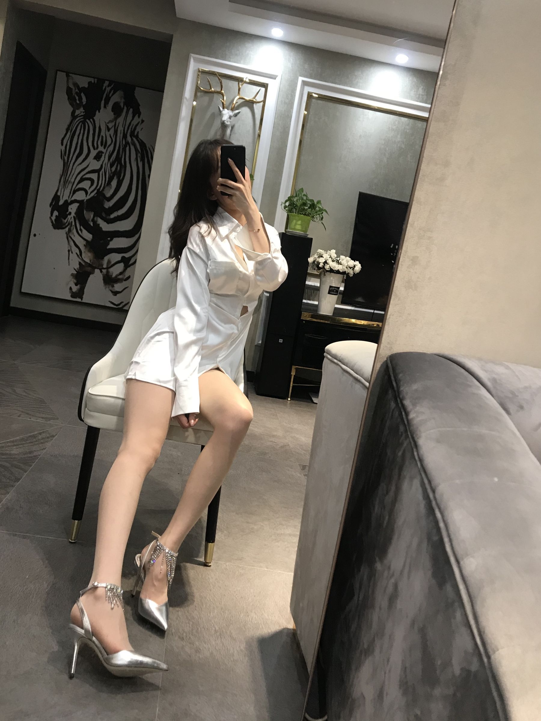 丝足博主麋鹿_Monroe 2020.07.27 寂寞之夜-图53