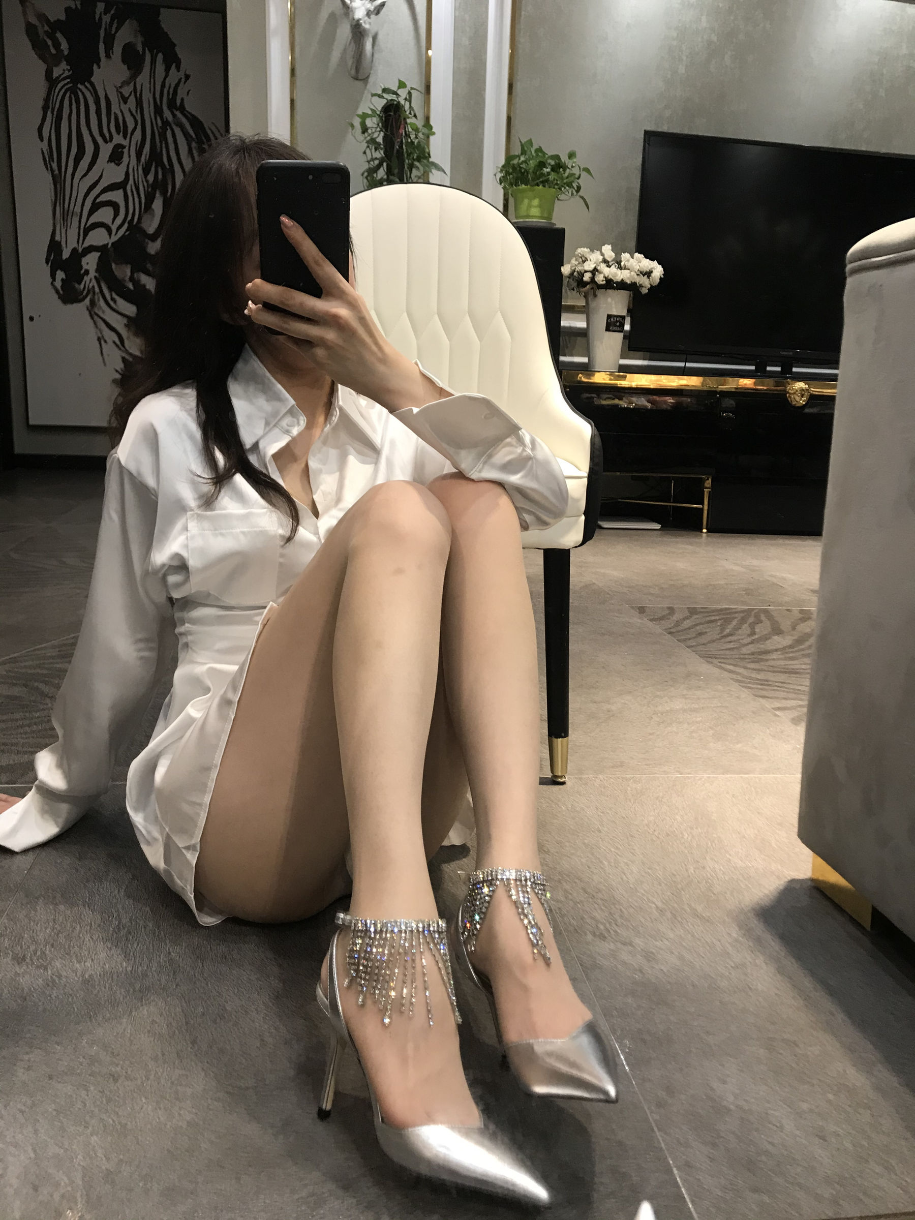 丝足博主麋鹿_Monroe 2020.07.27 寂寞之夜-图59