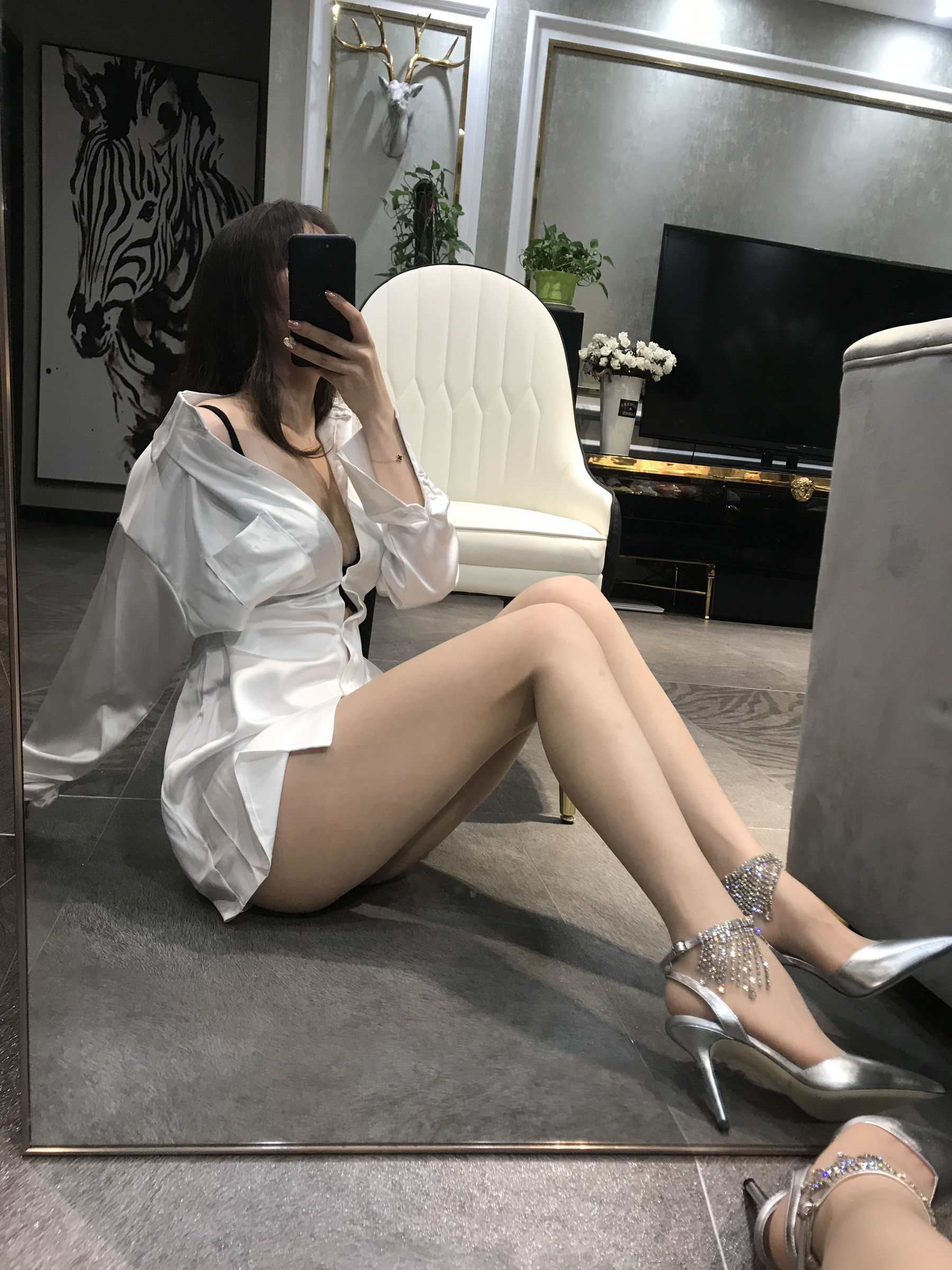 丝足博主麋鹿_Monroe 2020.07.27 寂寞之夜-图62