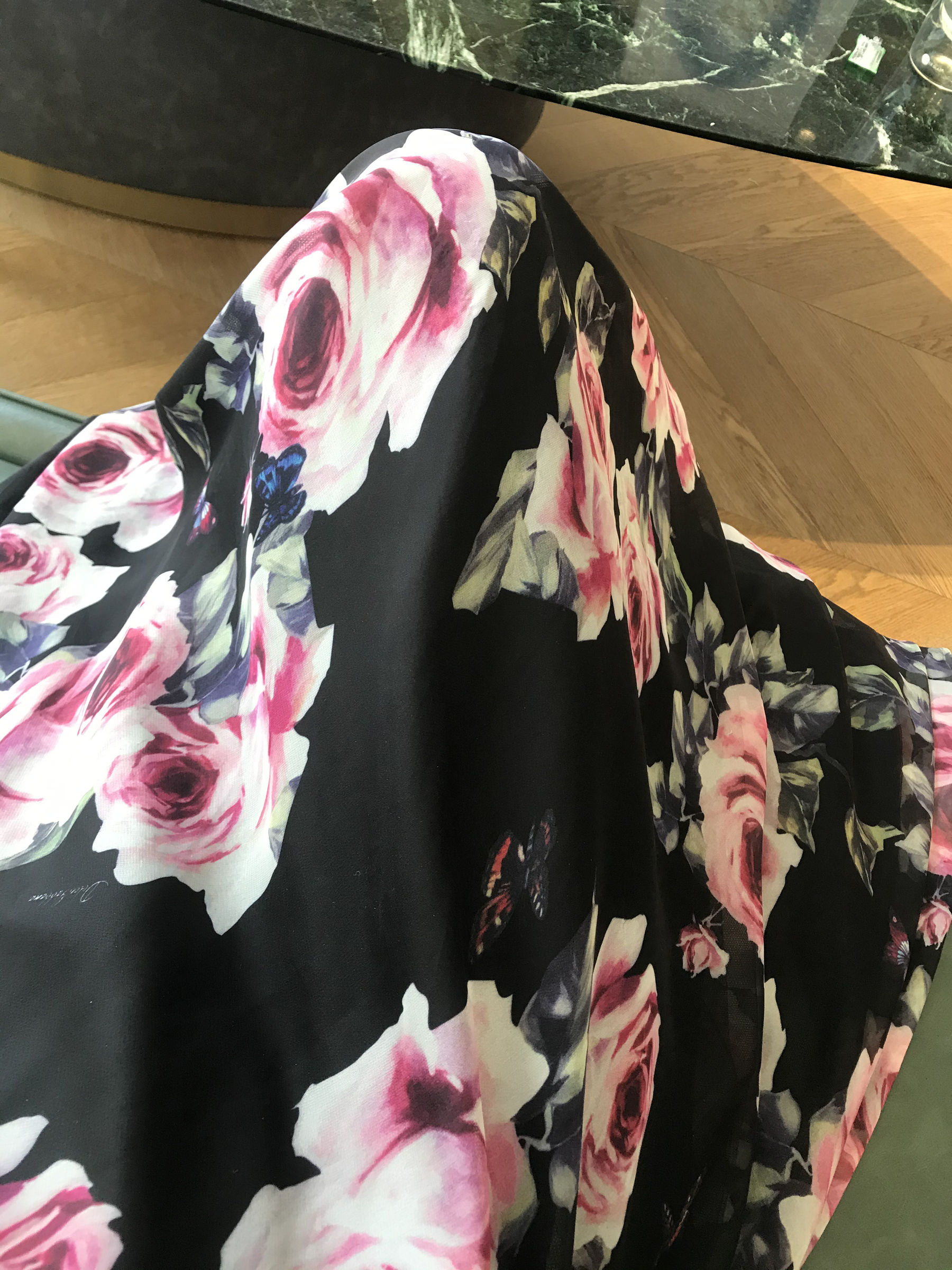 丝足博主麋鹿_Monroe 2020.08.07 奔放牡丹-图0