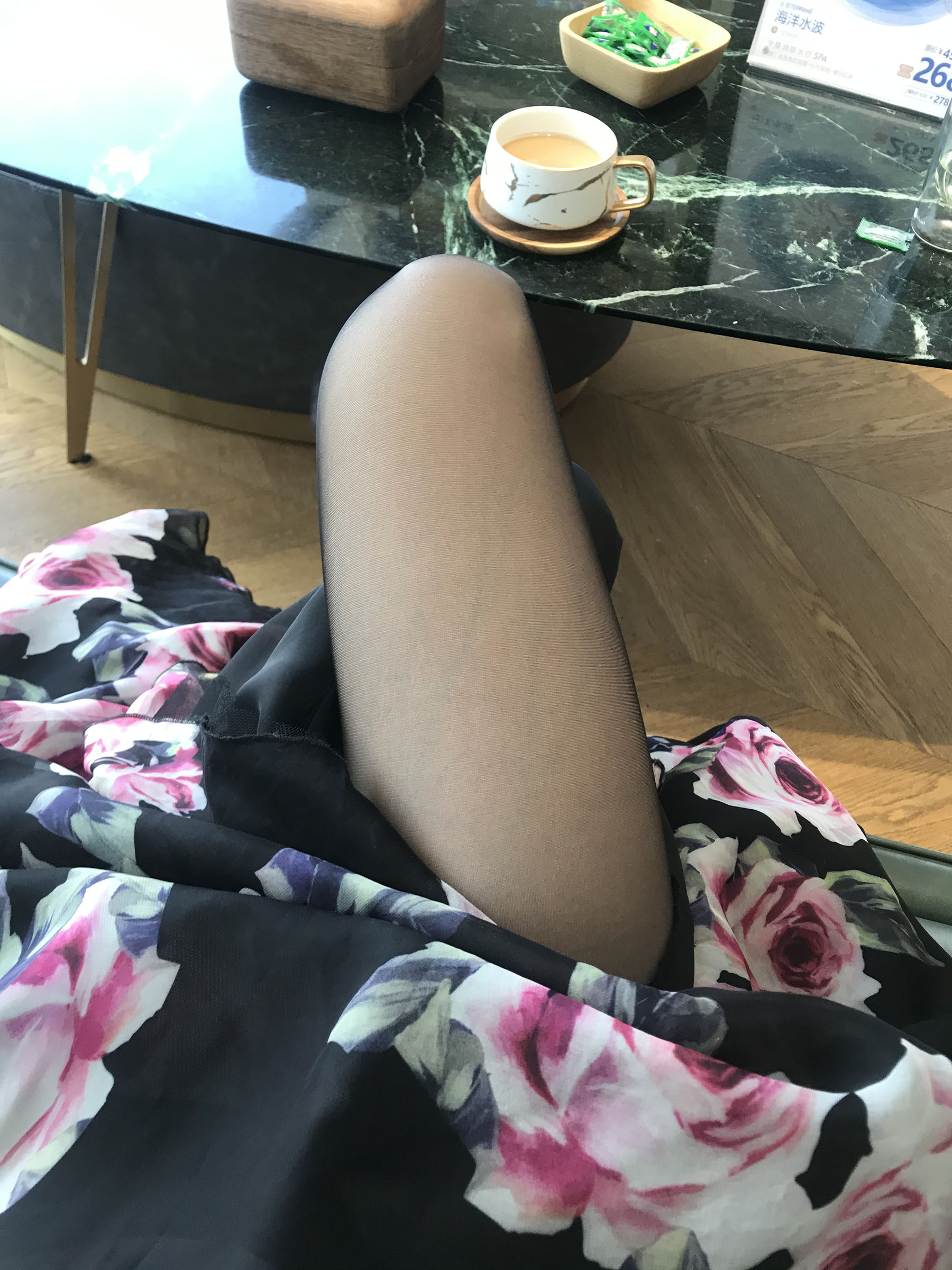 丝足博主麋鹿_Monroe 2020.08.07 奔放牡丹-图5