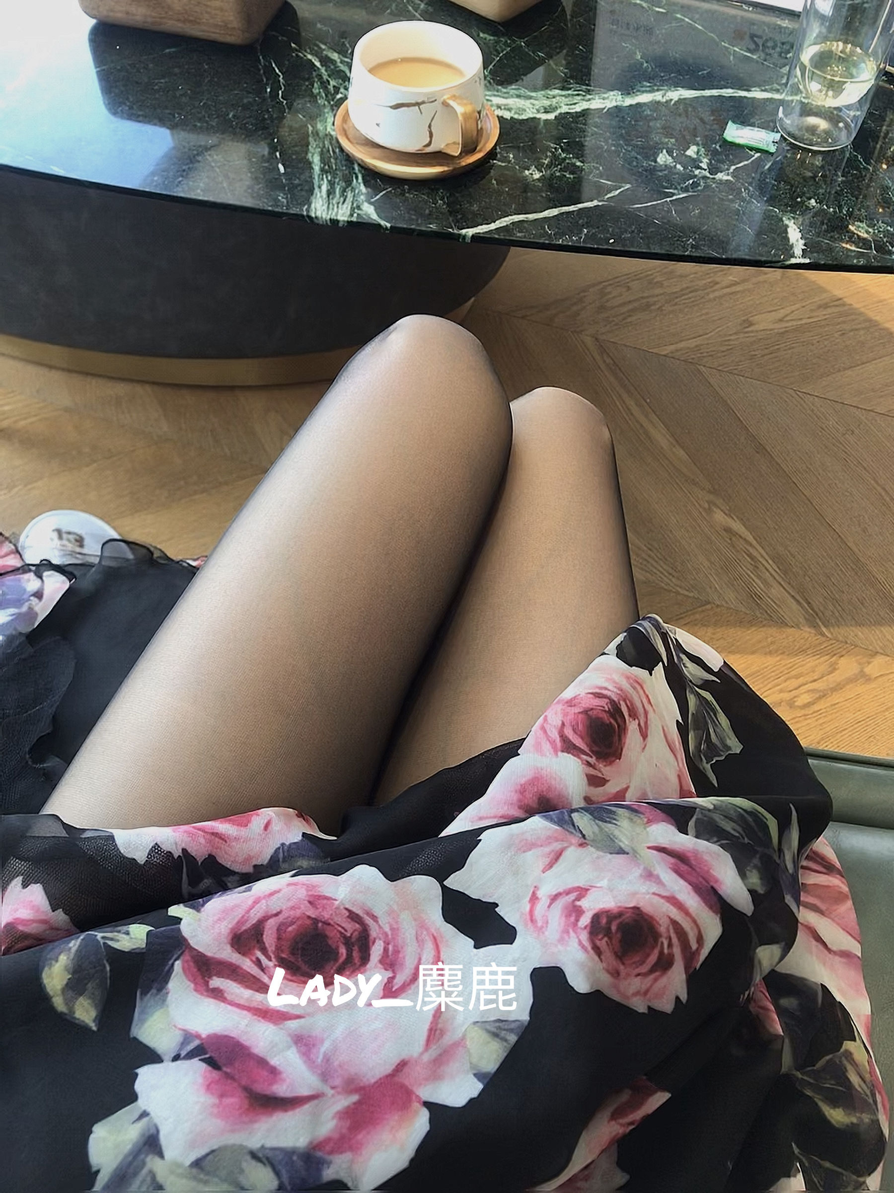 丝足博主麋鹿_Monroe 2020.08.07 奔放牡丹-图8