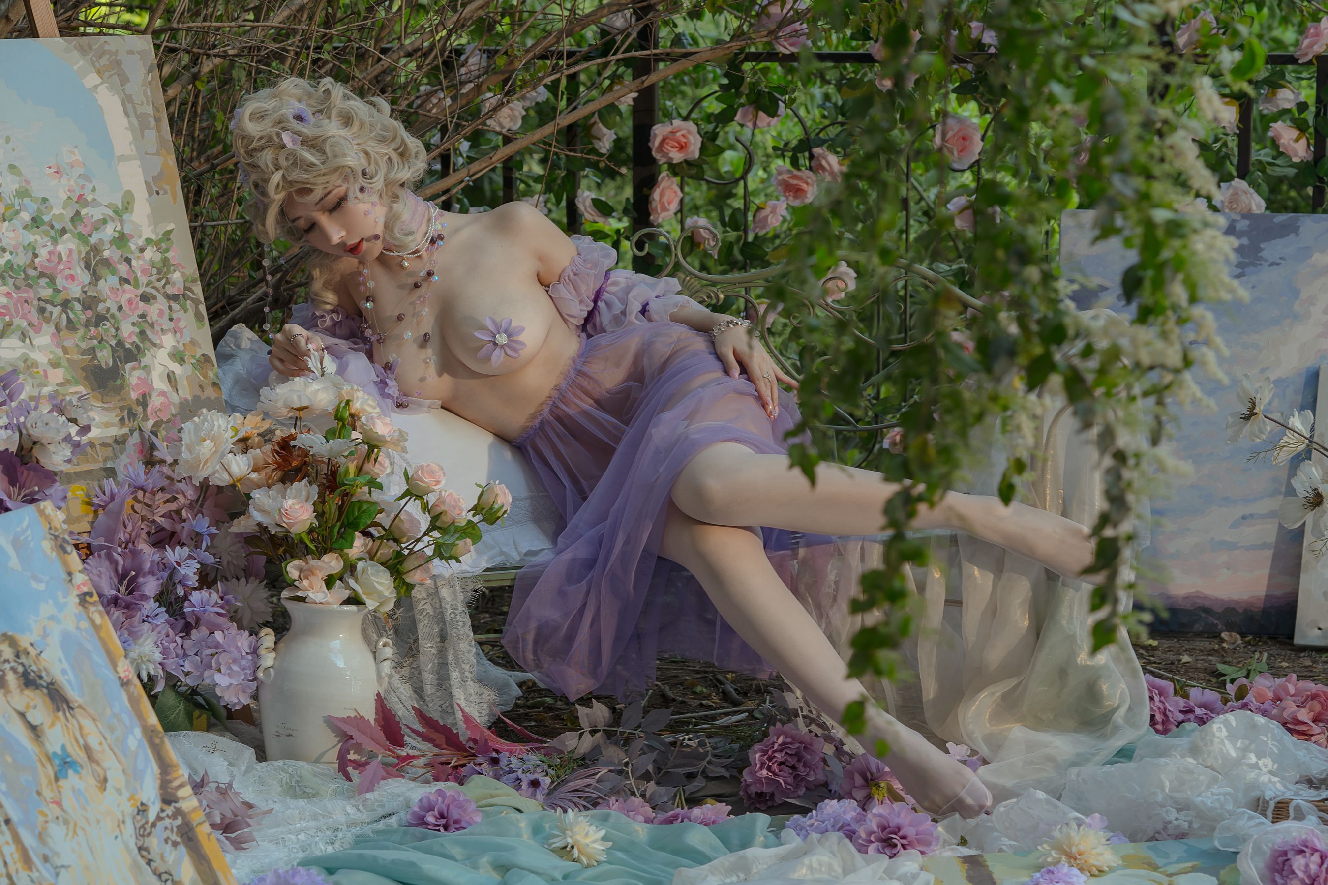 云溪溪 - 奶桃 春风-图11