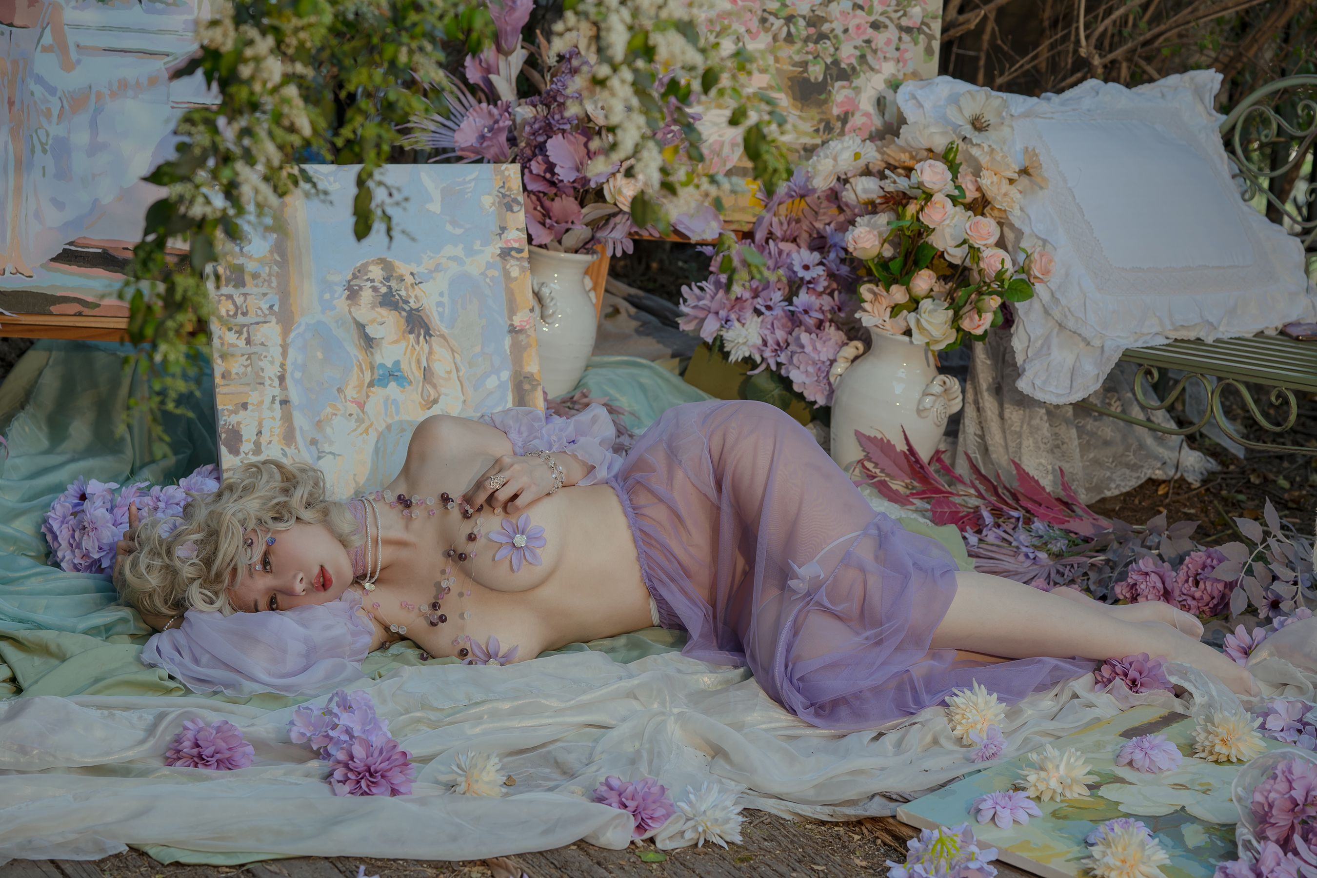 云溪溪 - 奶桃 春风-图33