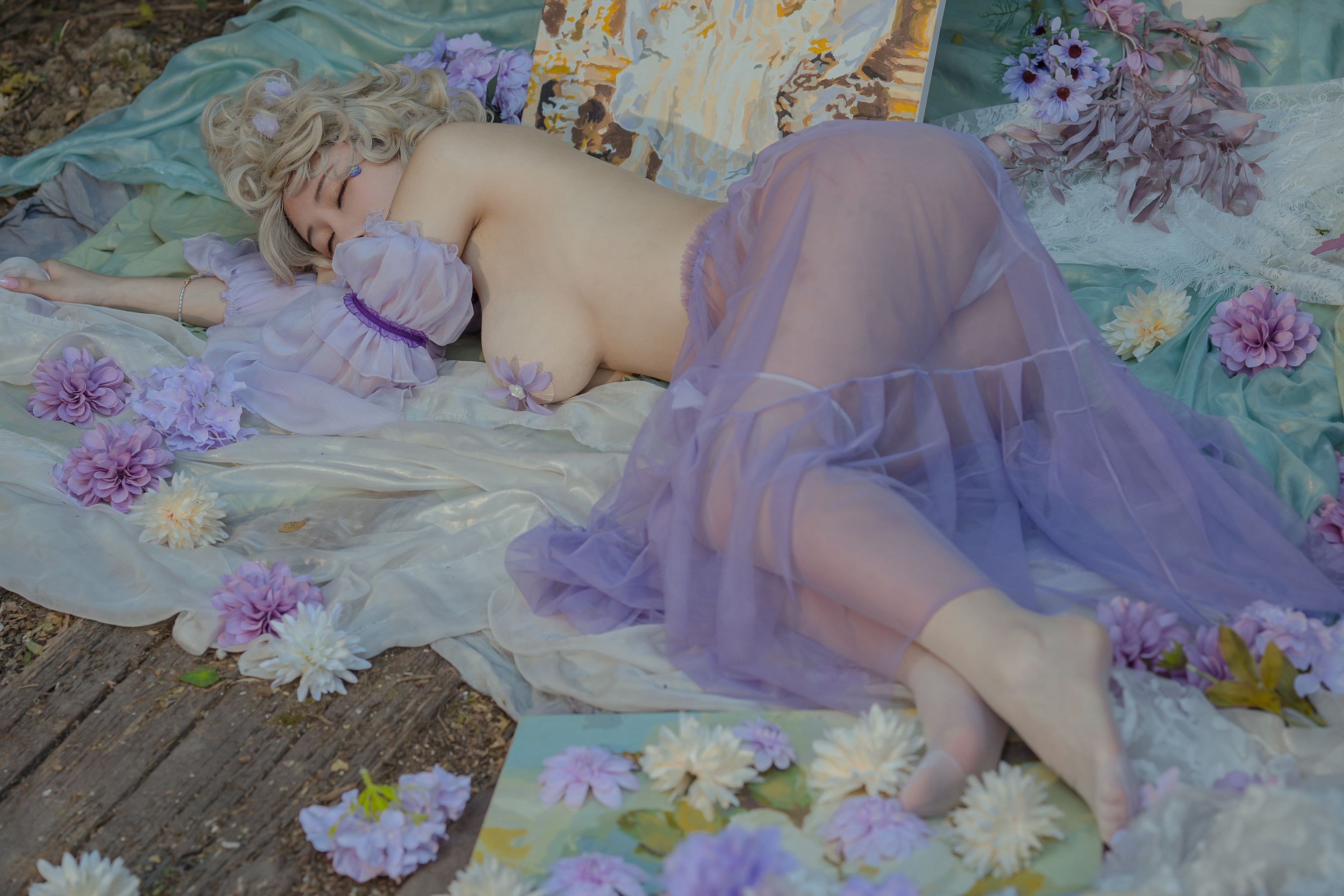 云溪溪 - 奶桃 春风-图34