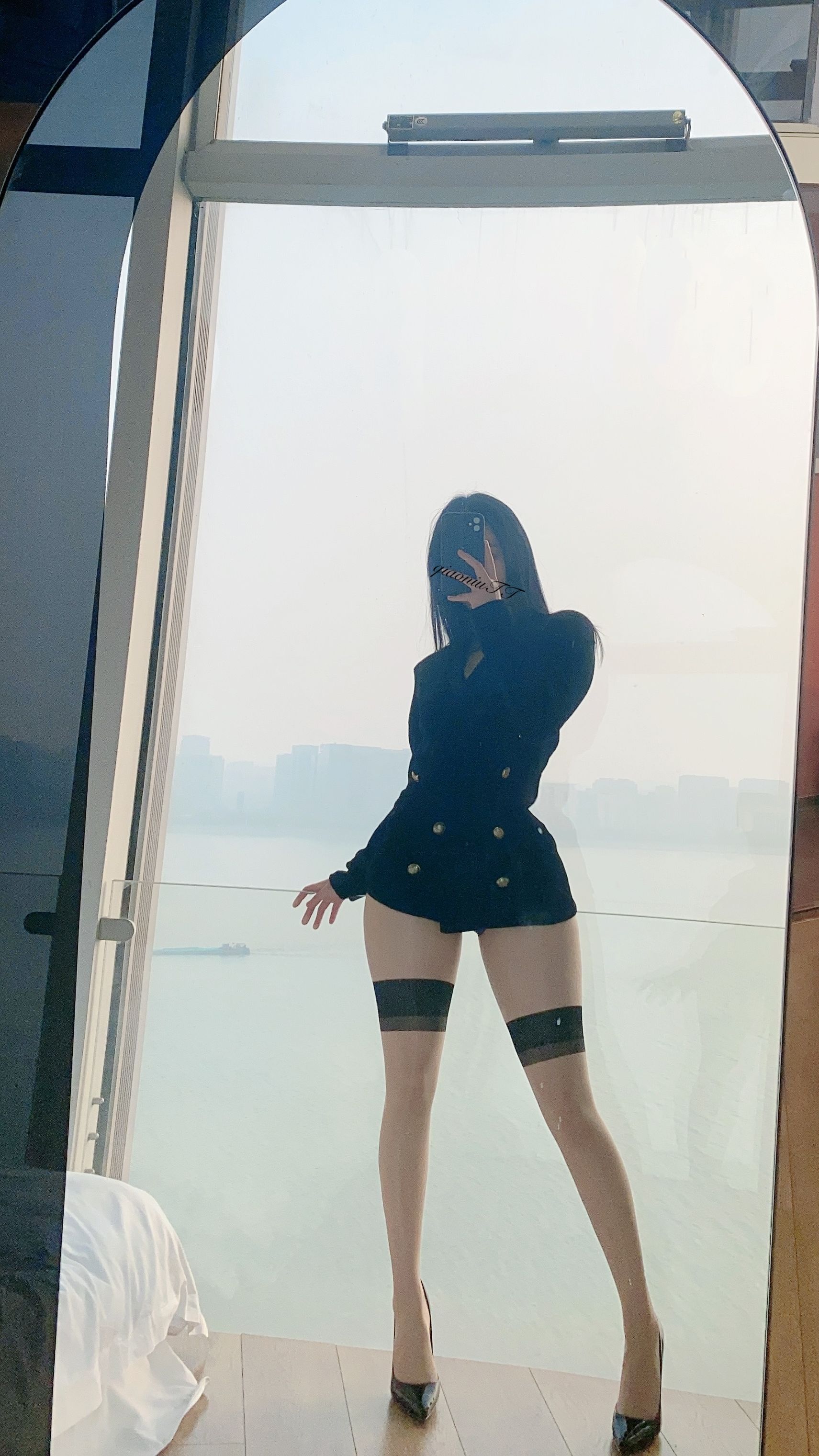 俏妞 – 丝袜长腿翘臀，微密圈合集-图135