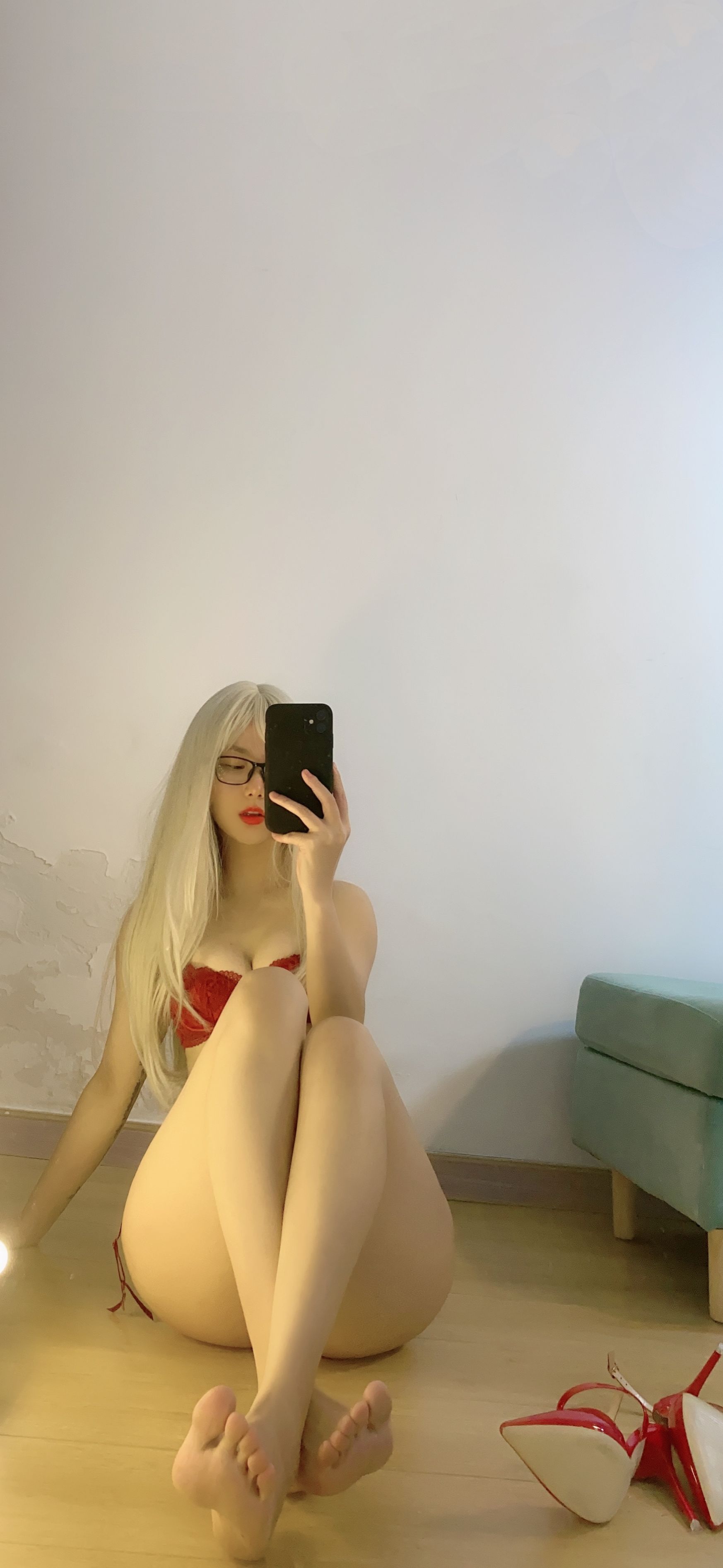 俏妞 – 丝袜长腿翘臀，微密圈合集-图217