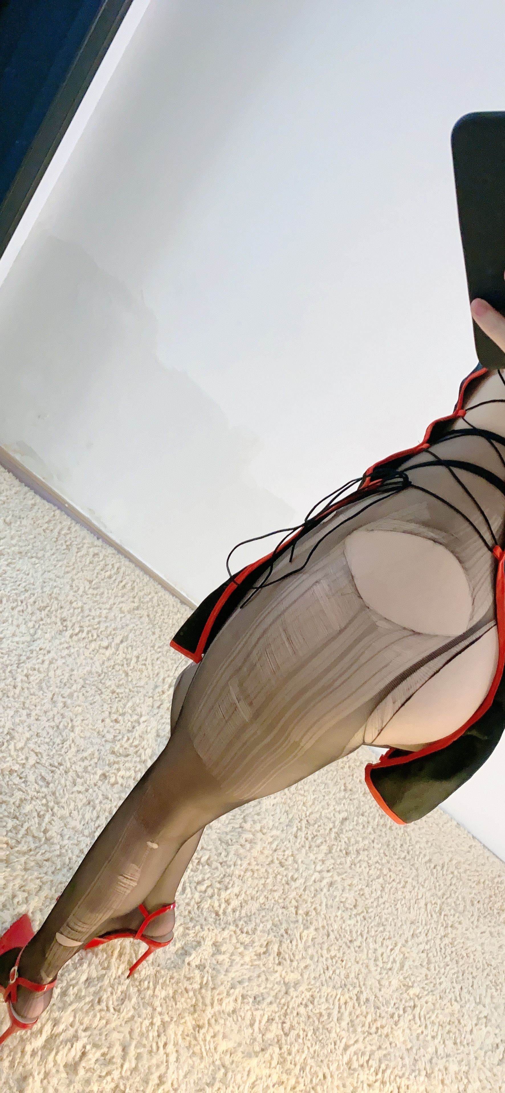 俏妞 – 丝袜长腿翘臀，微密圈合集-图228