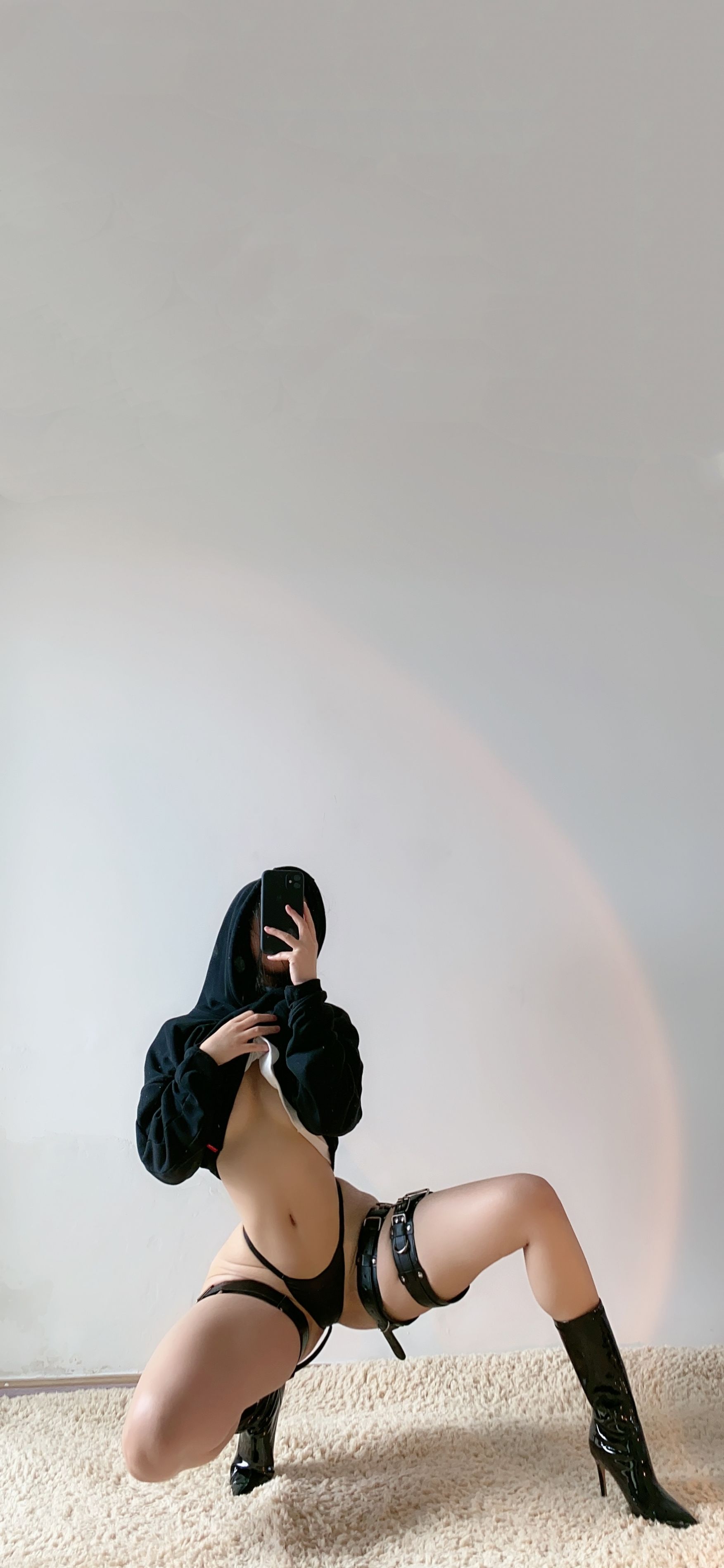 俏妞 – 丝袜长腿翘臀，微密圈合集-图235