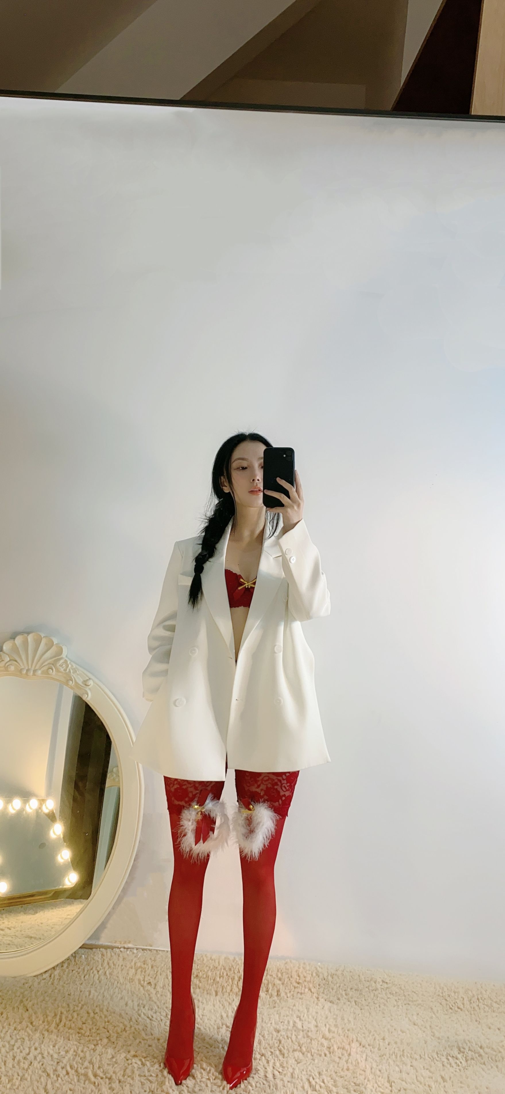 俏妞 – 丝袜长腿翘臀，微密圈合集-图282