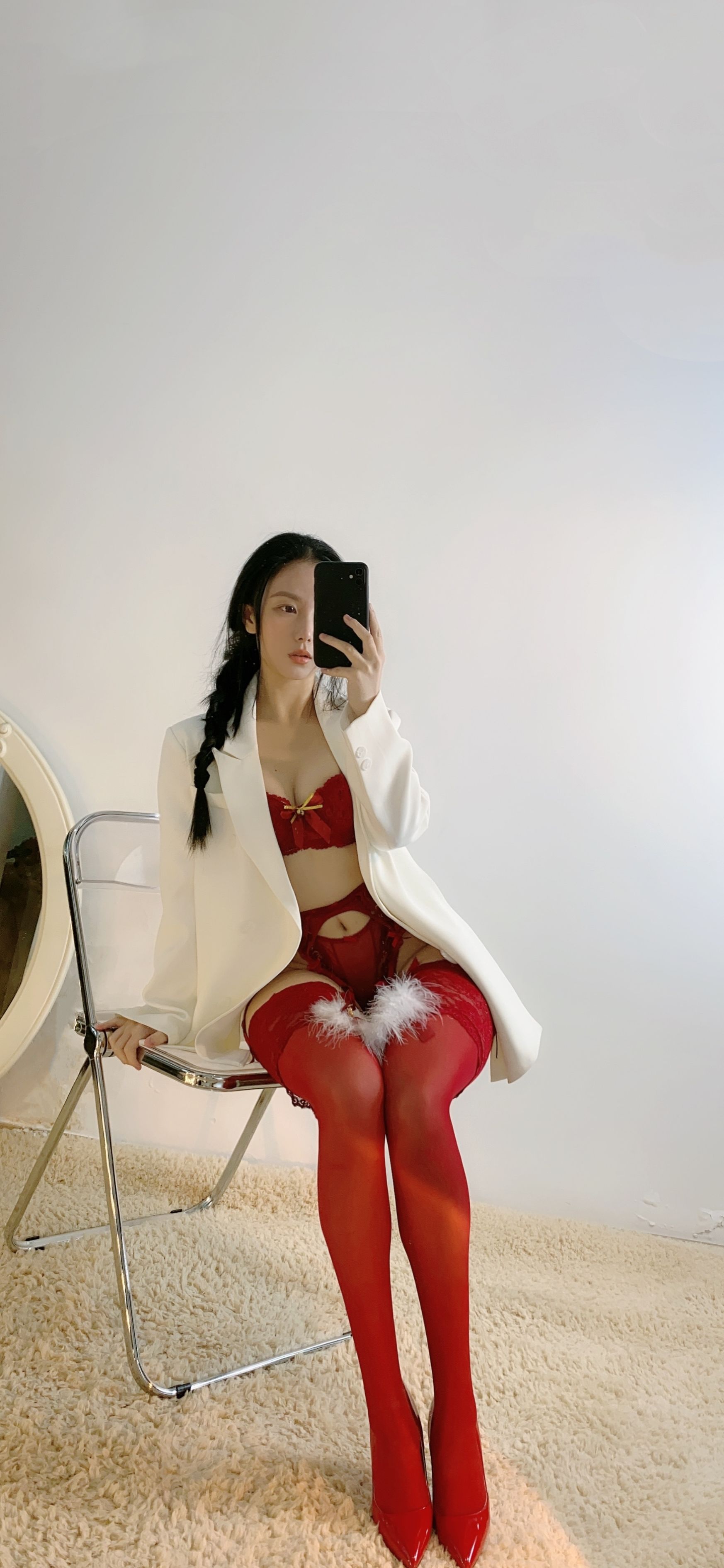 俏妞 – 丝袜长腿翘臀，微密圈合集-图287