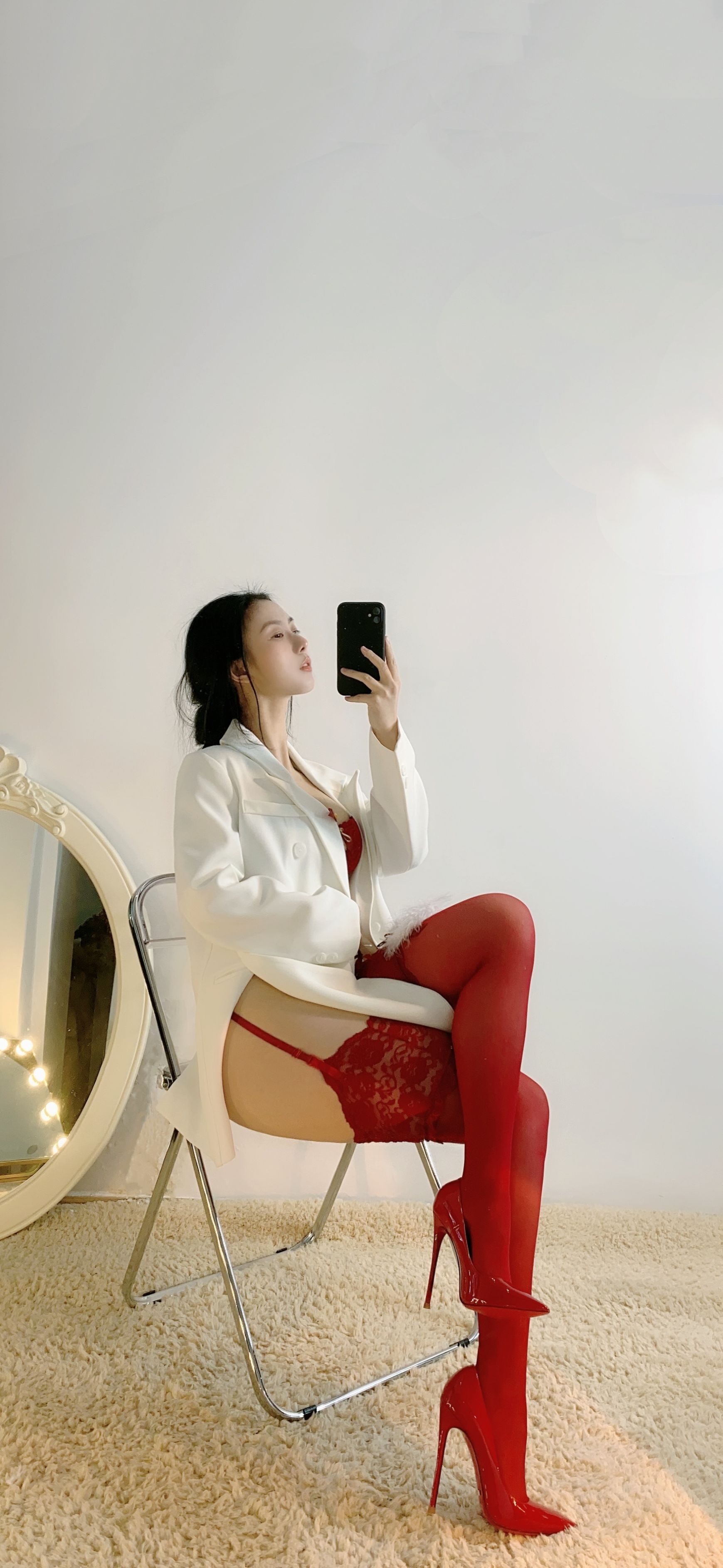 俏妞 – 丝袜长腿翘臀，微密圈合集-图289