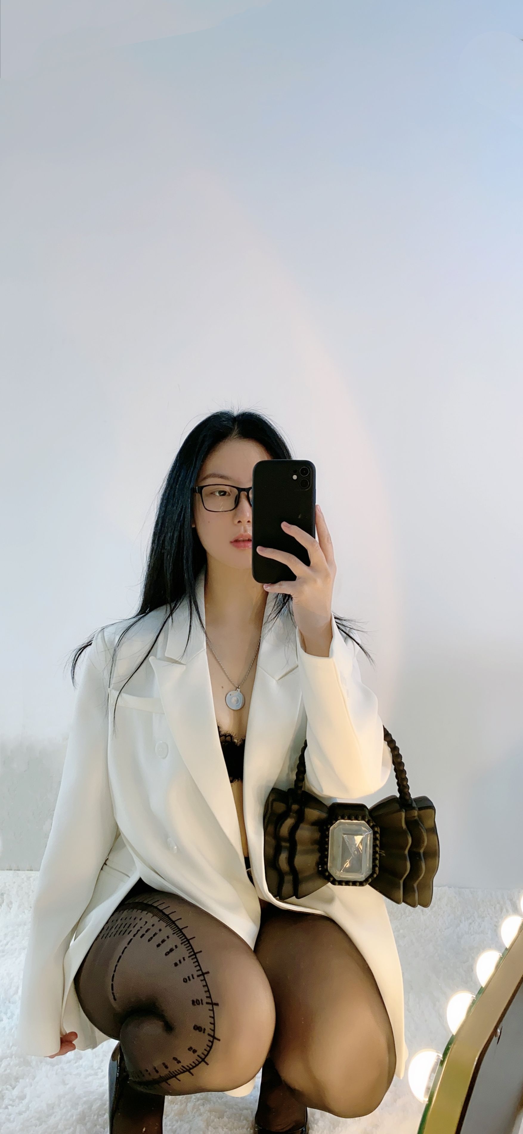 俏妞 – 丝袜长腿翘臀，微密圈合集-图37