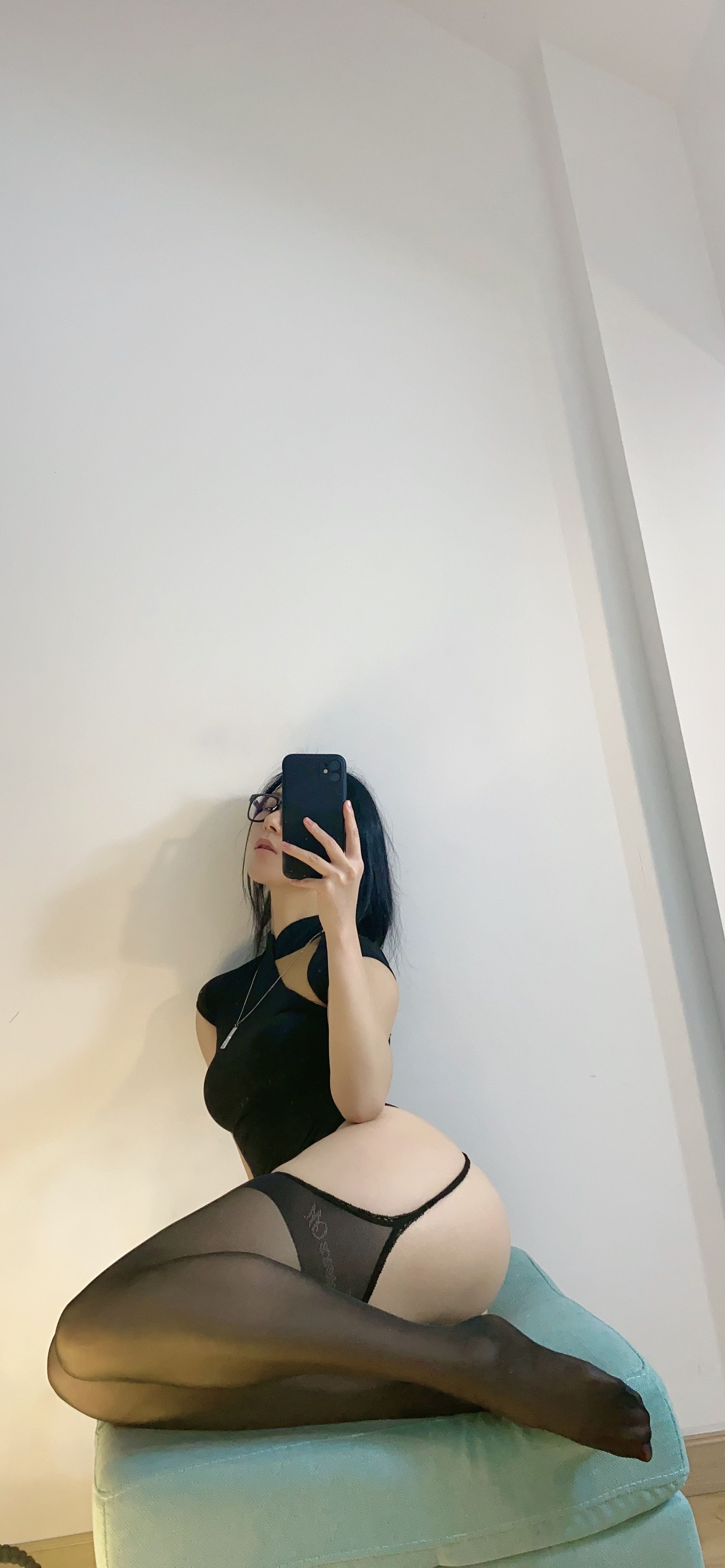 俏妞 – 丝袜长腿翘臀，微密圈合集-图42