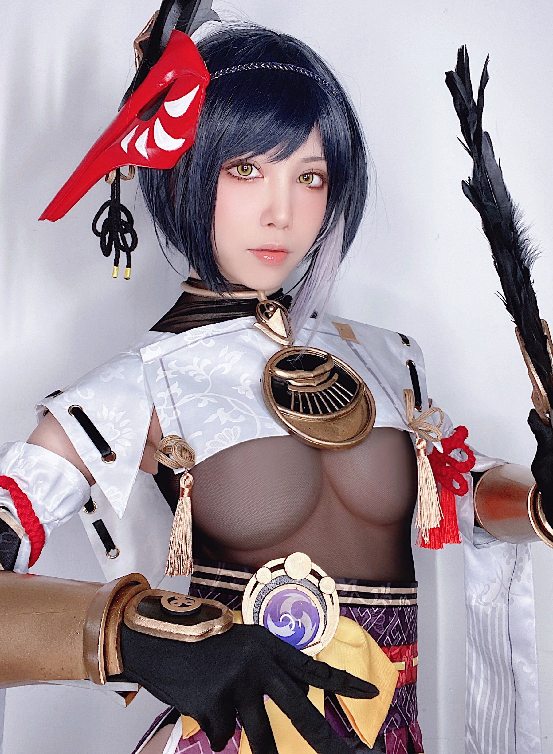 动漫博主水淼aqua - 九条裟罗 自拍-图11