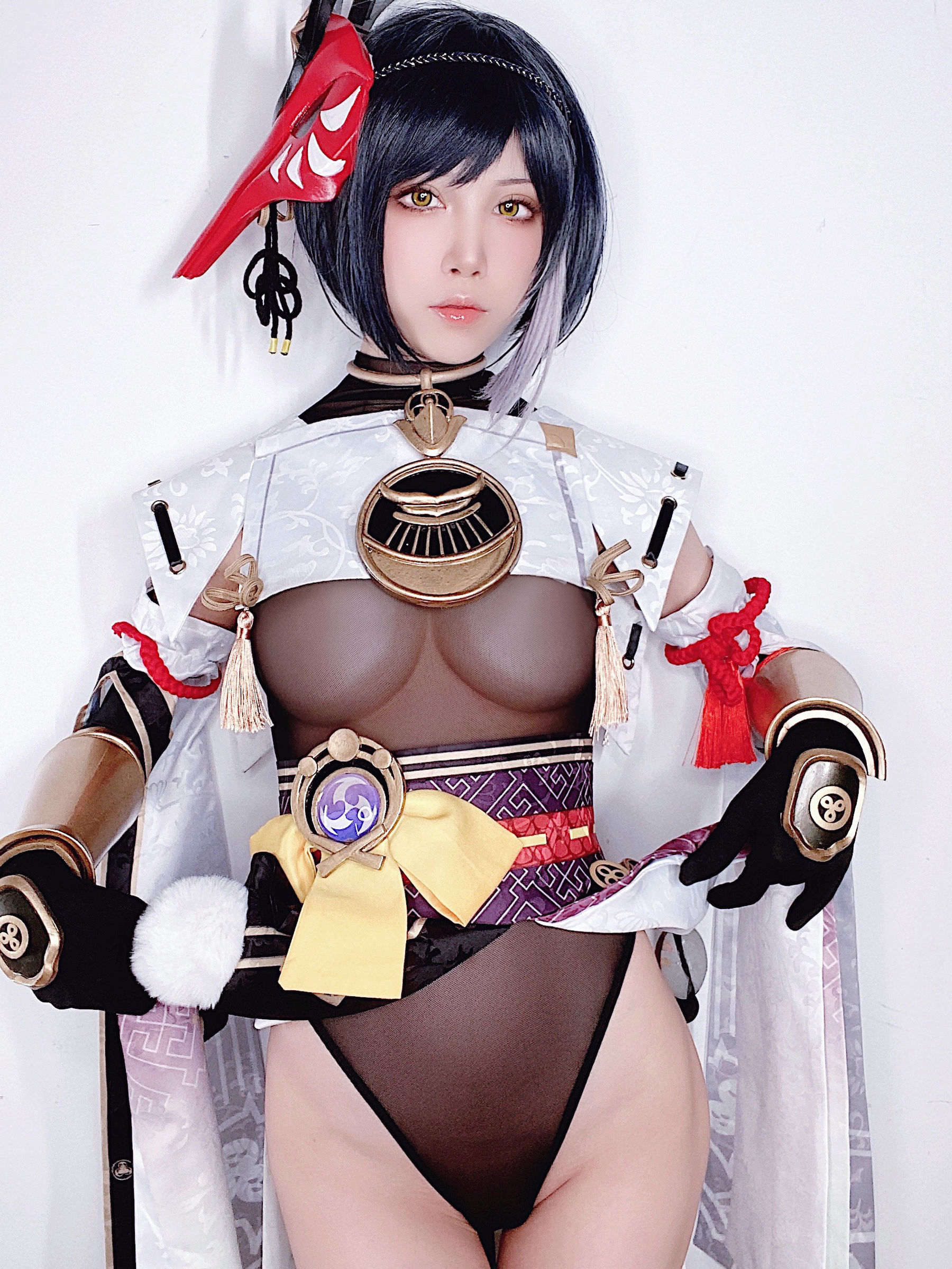 动漫博主水淼aqua - 九条裟罗 自拍-图17