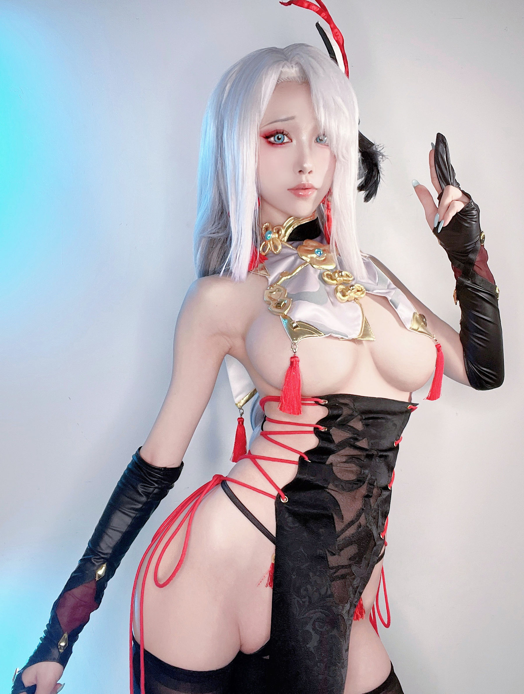 动漫博主水淼aqua - 原神 申鹤-图100