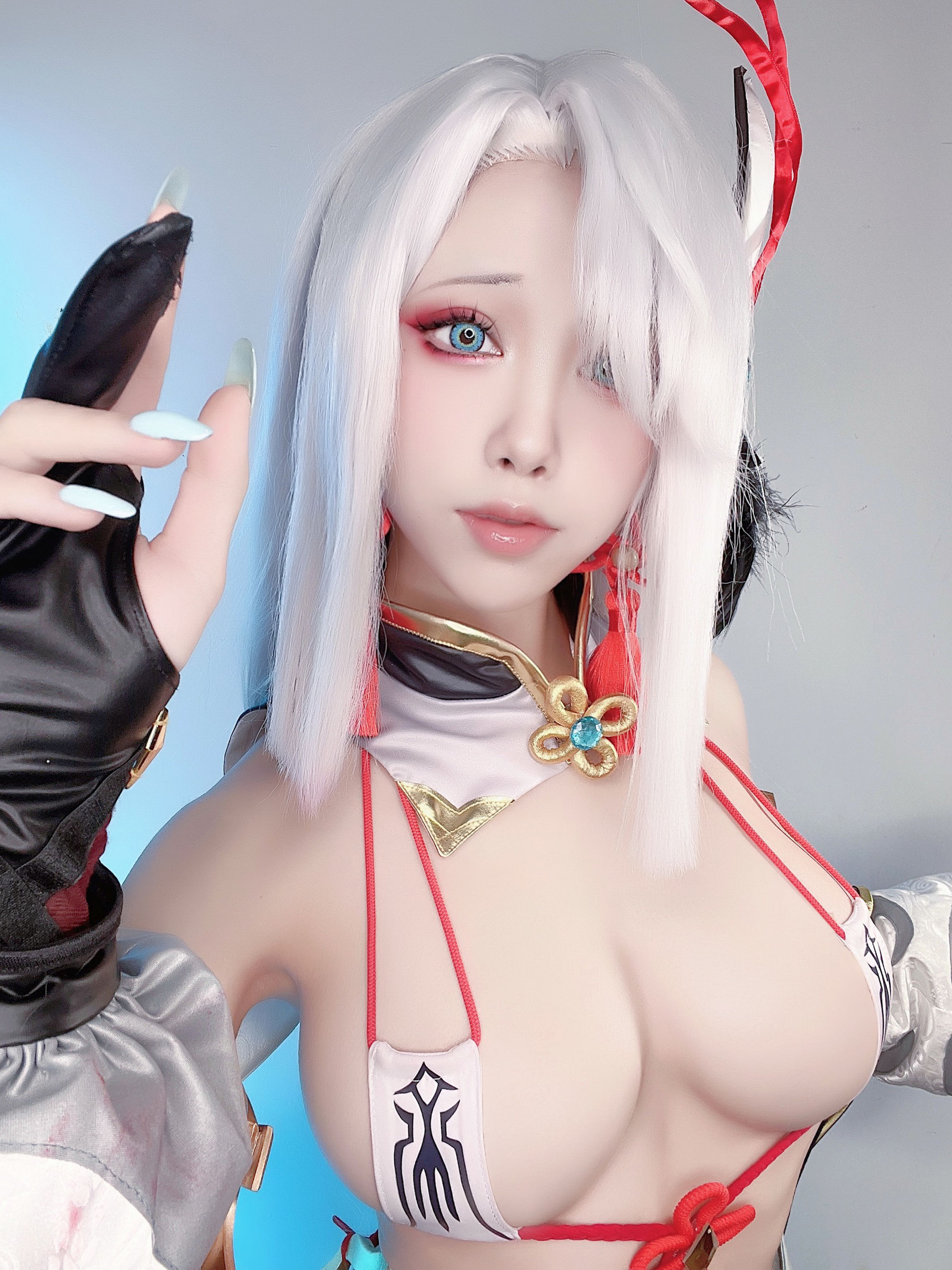 动漫博主水淼aqua - 原神 申鹤-图113