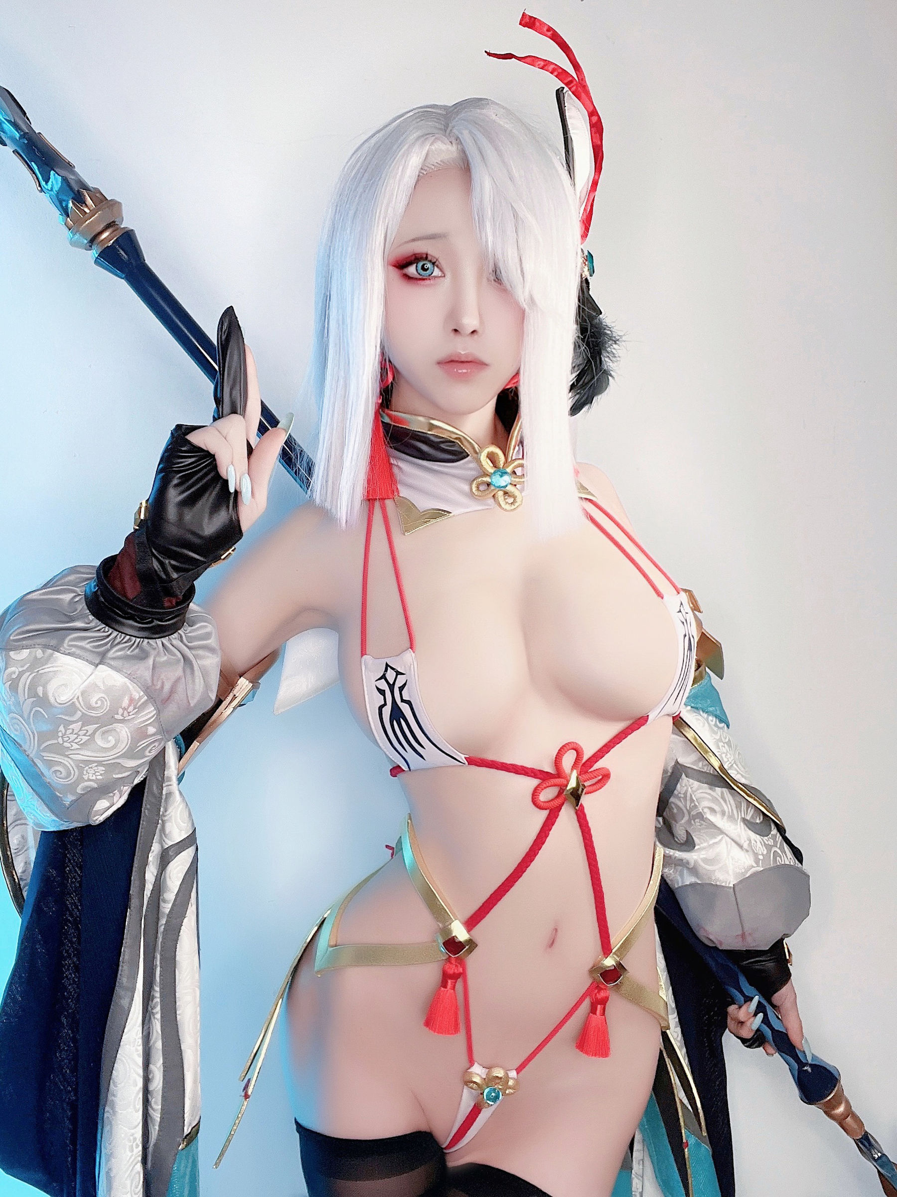 动漫博主水淼aqua - 原神 申鹤-图120