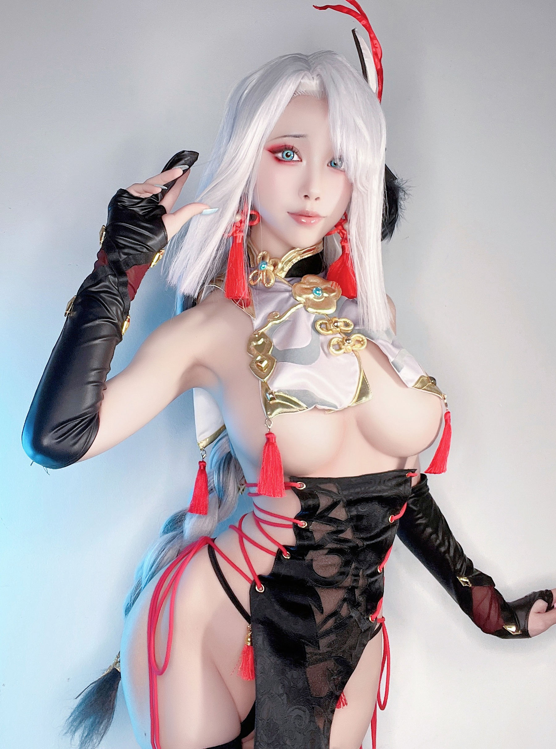 动漫博主水淼aqua - 原神 申鹤-图131