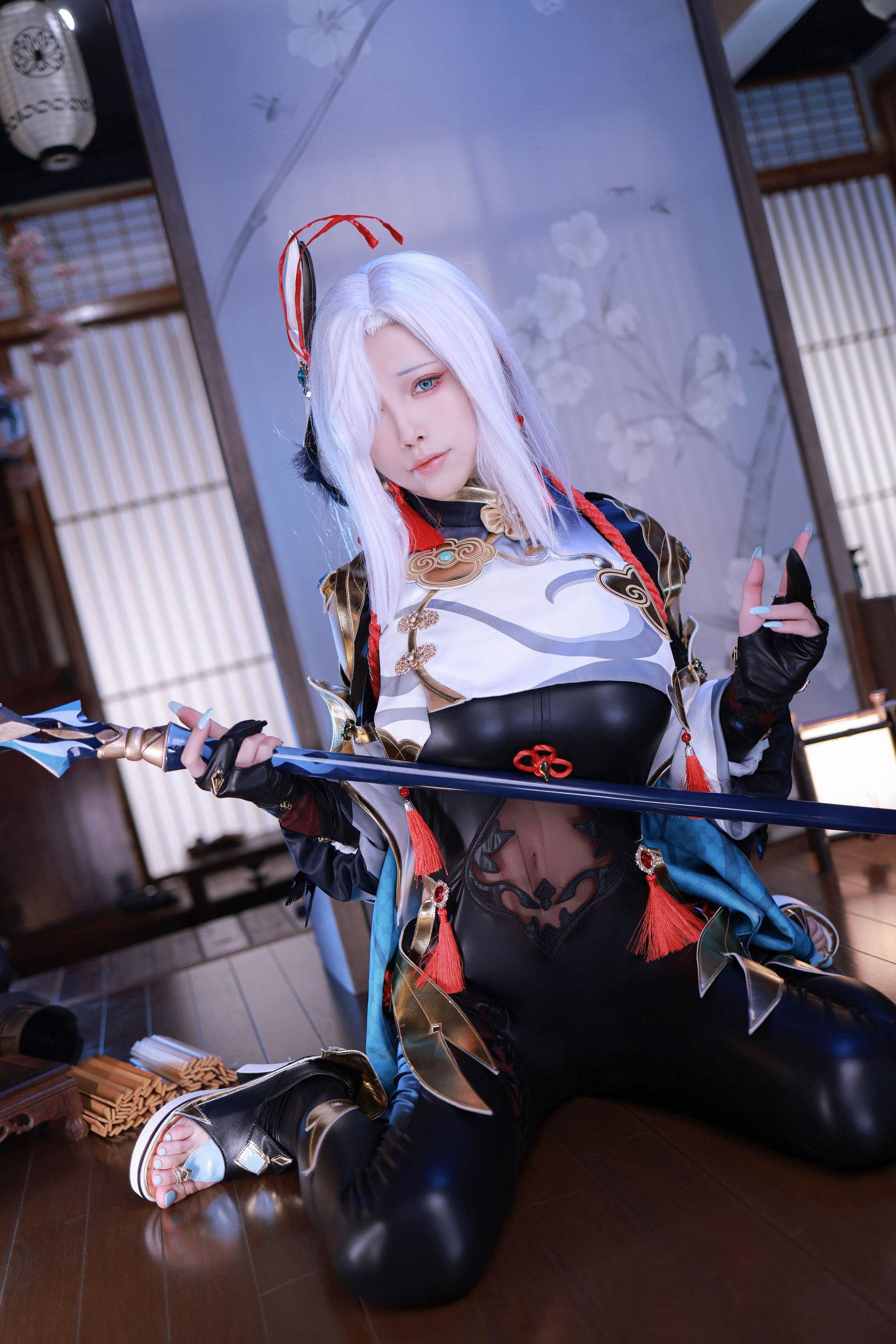 动漫博主水淼aqua - 原神 申鹤-图24