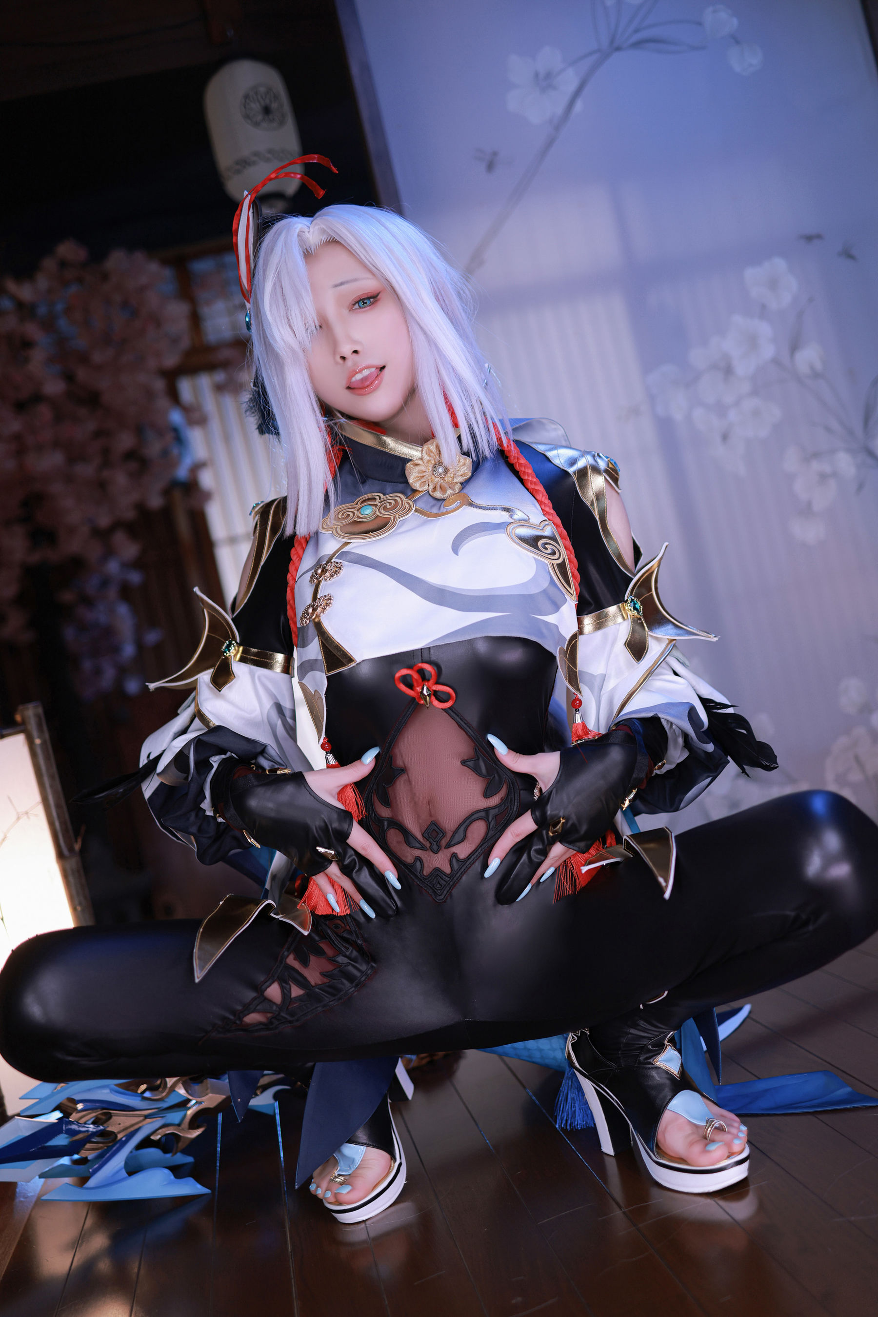 动漫博主水淼aqua - 原神 申鹤-图25