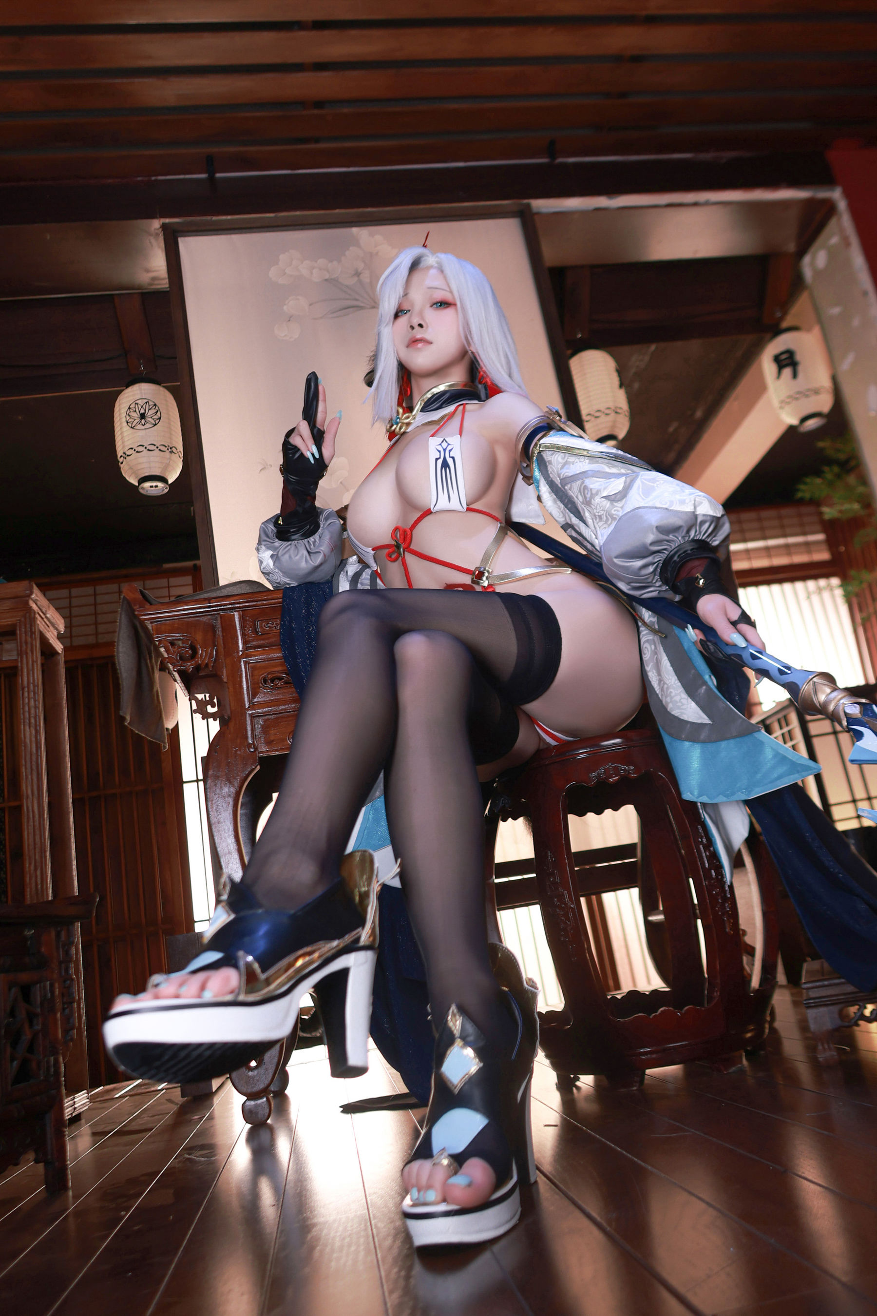 动漫博主水淼aqua - 原神 申鹤-图31