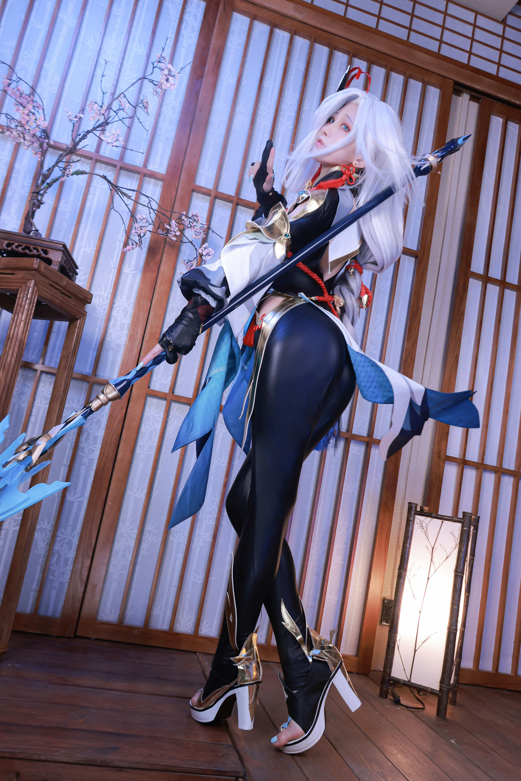 动漫博主水淼aqua - 原神 申鹤-图3