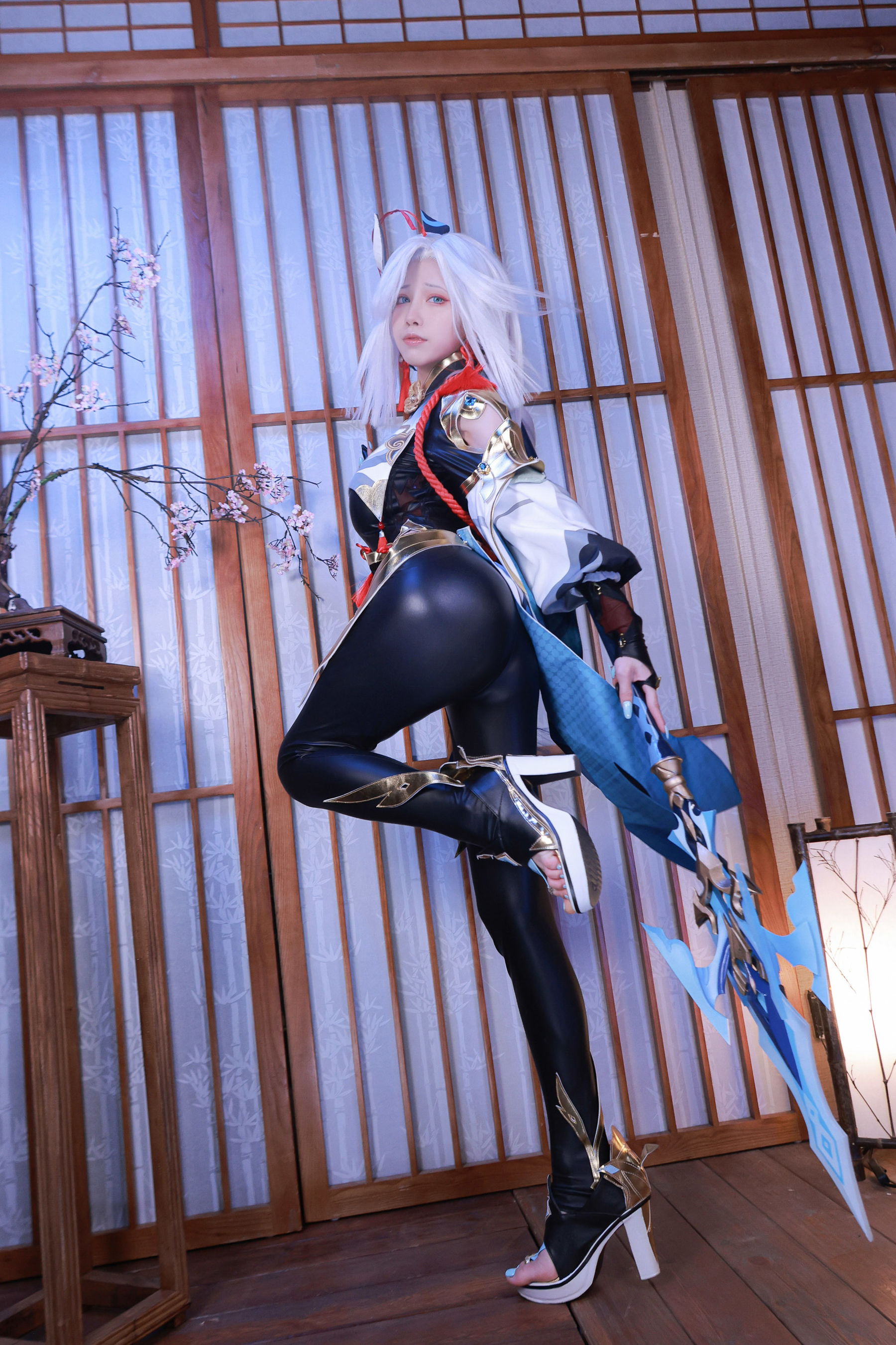 动漫博主水淼aqua - 原神 申鹤-图6