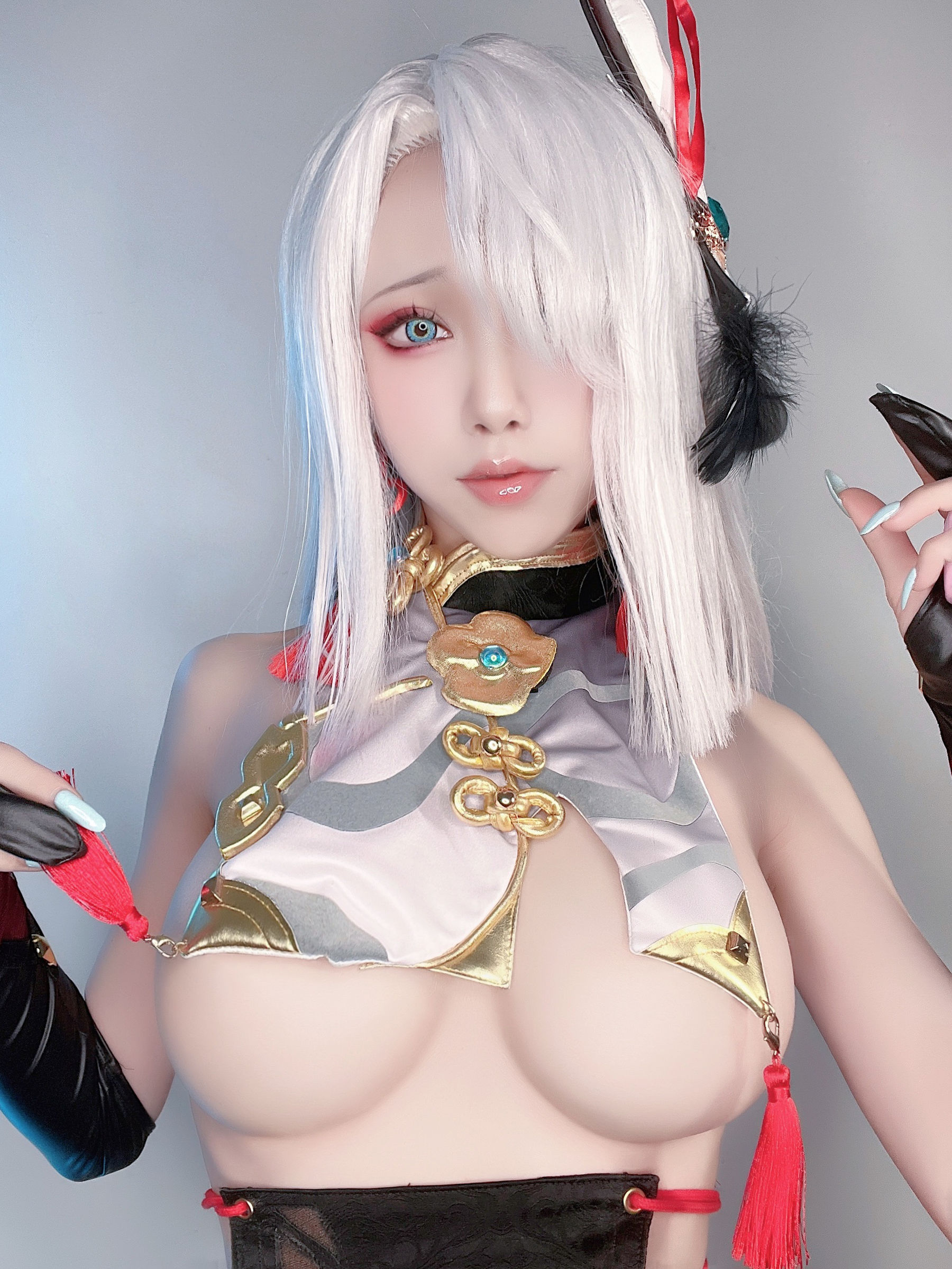 动漫博主水淼aqua - 原神 申鹤-图96