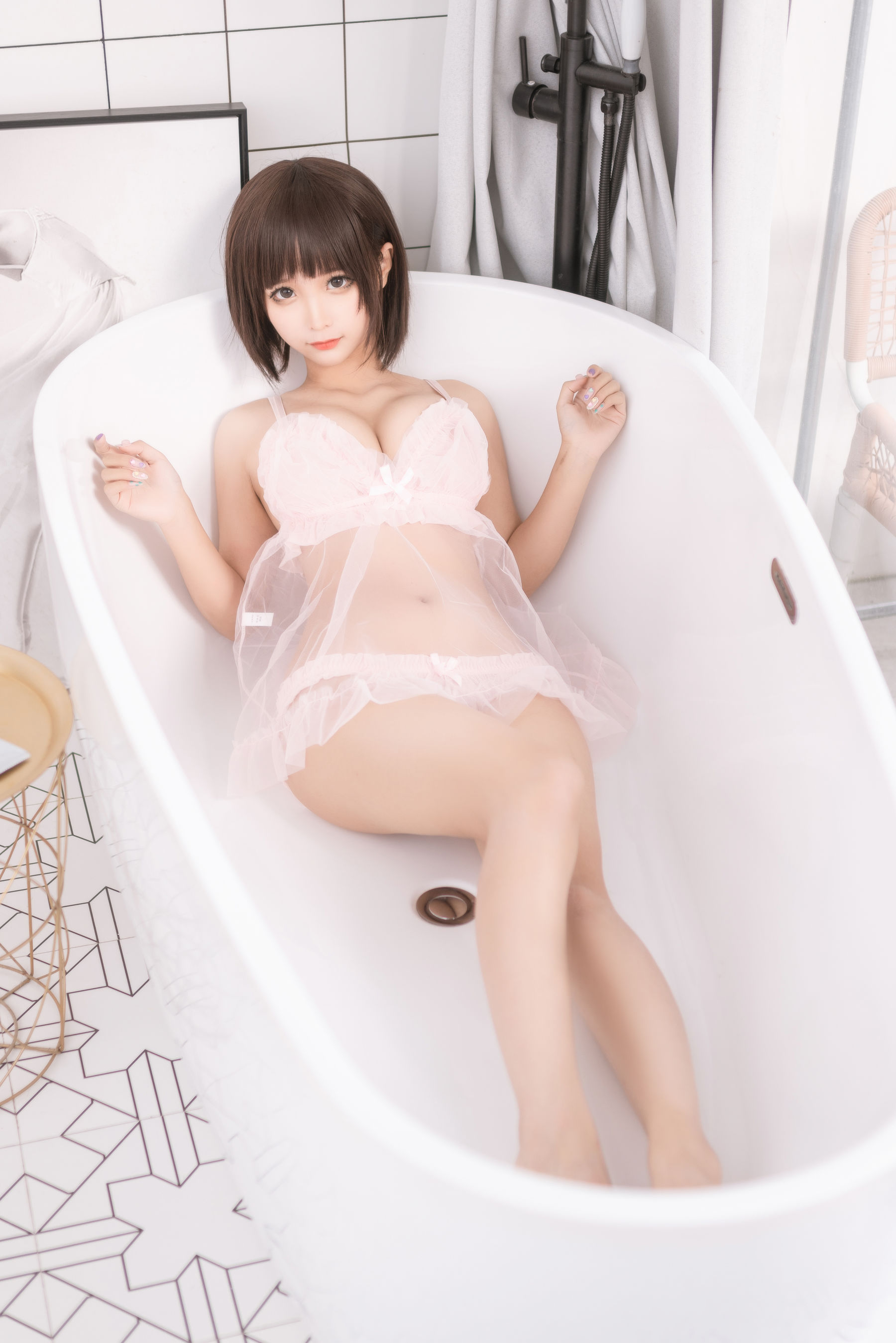 动漫博主蠢沫沫 - 粉纱-图8