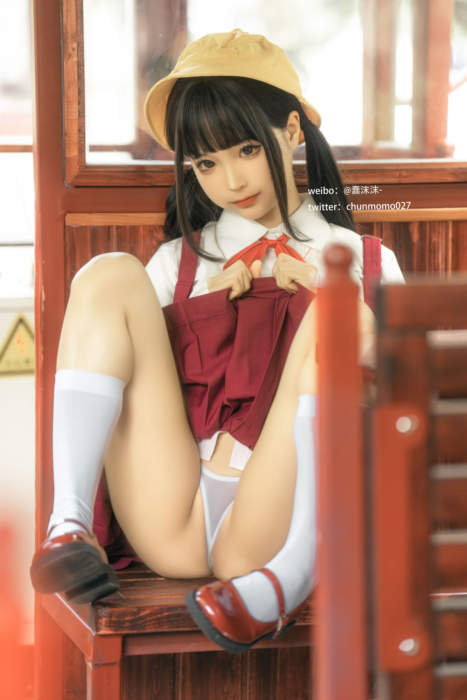 动漫博主蠢沫沫 - 红火车-图0