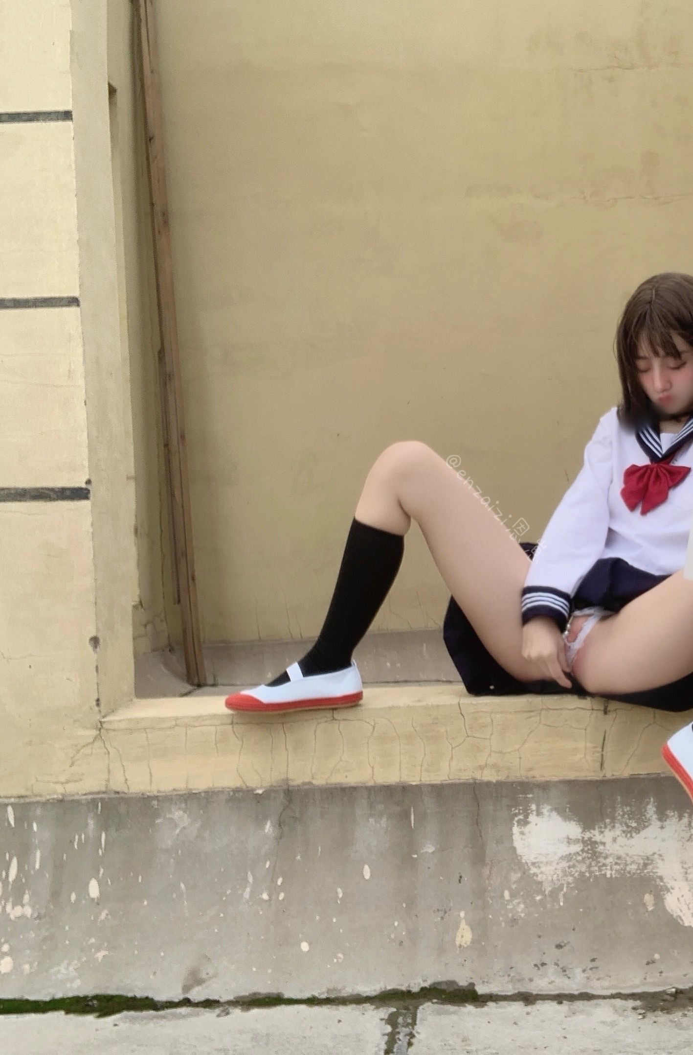 恩崽 - 天台水手服-图13