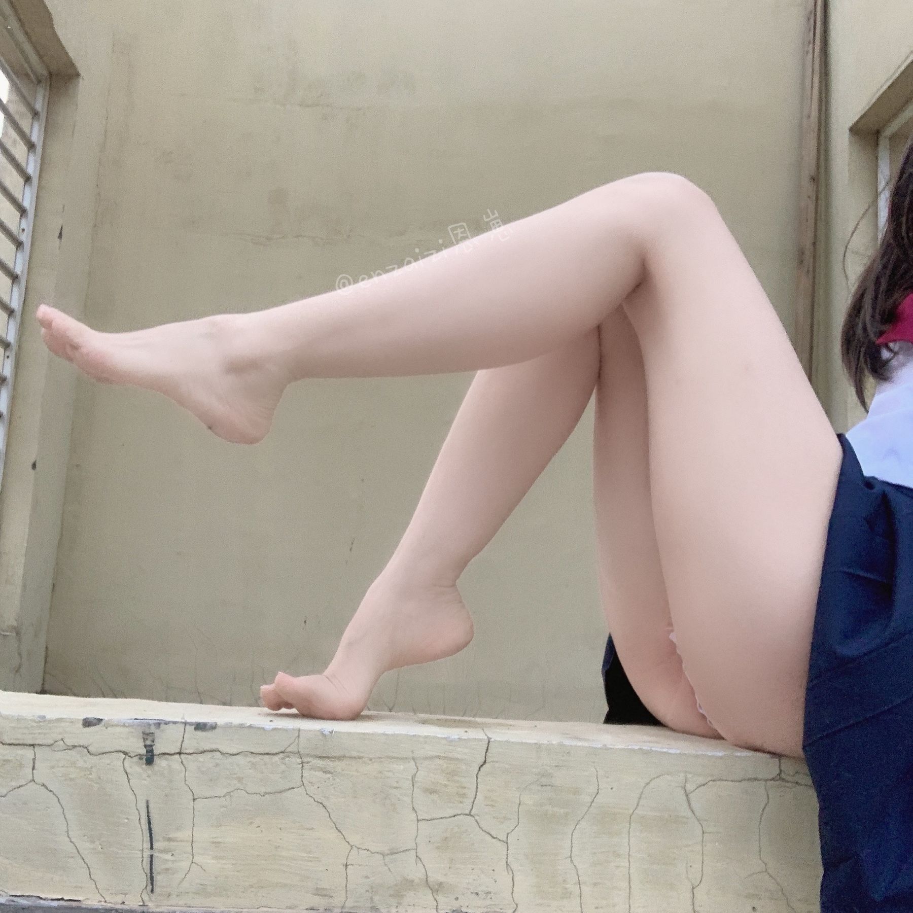 恩崽 - 天台水手服-图27