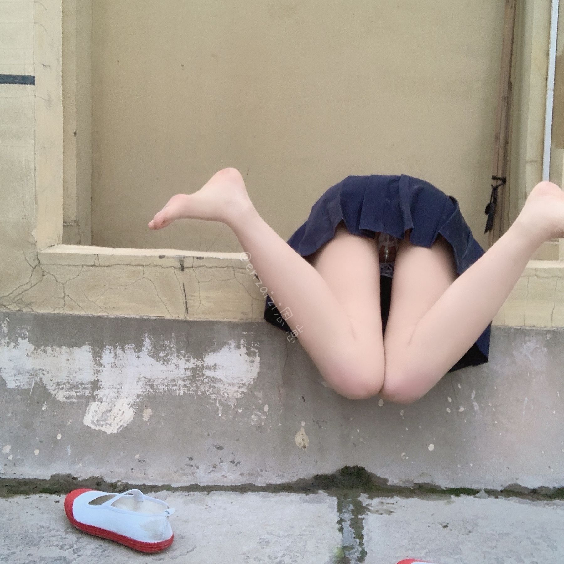 恩崽 - 天台水手服-图35