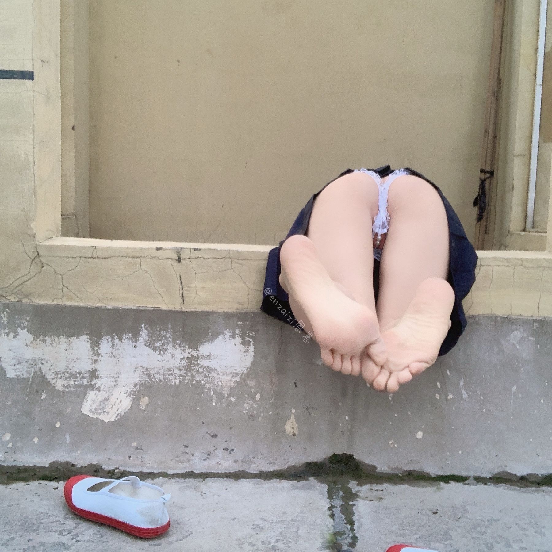 恩崽 - 天台水手服-图38