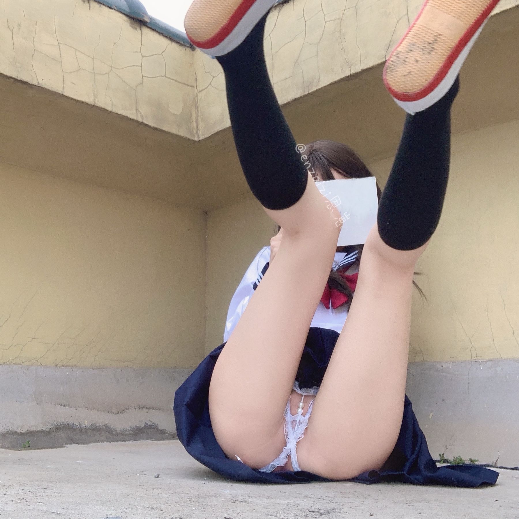 恩崽 - 天台水手服-图80