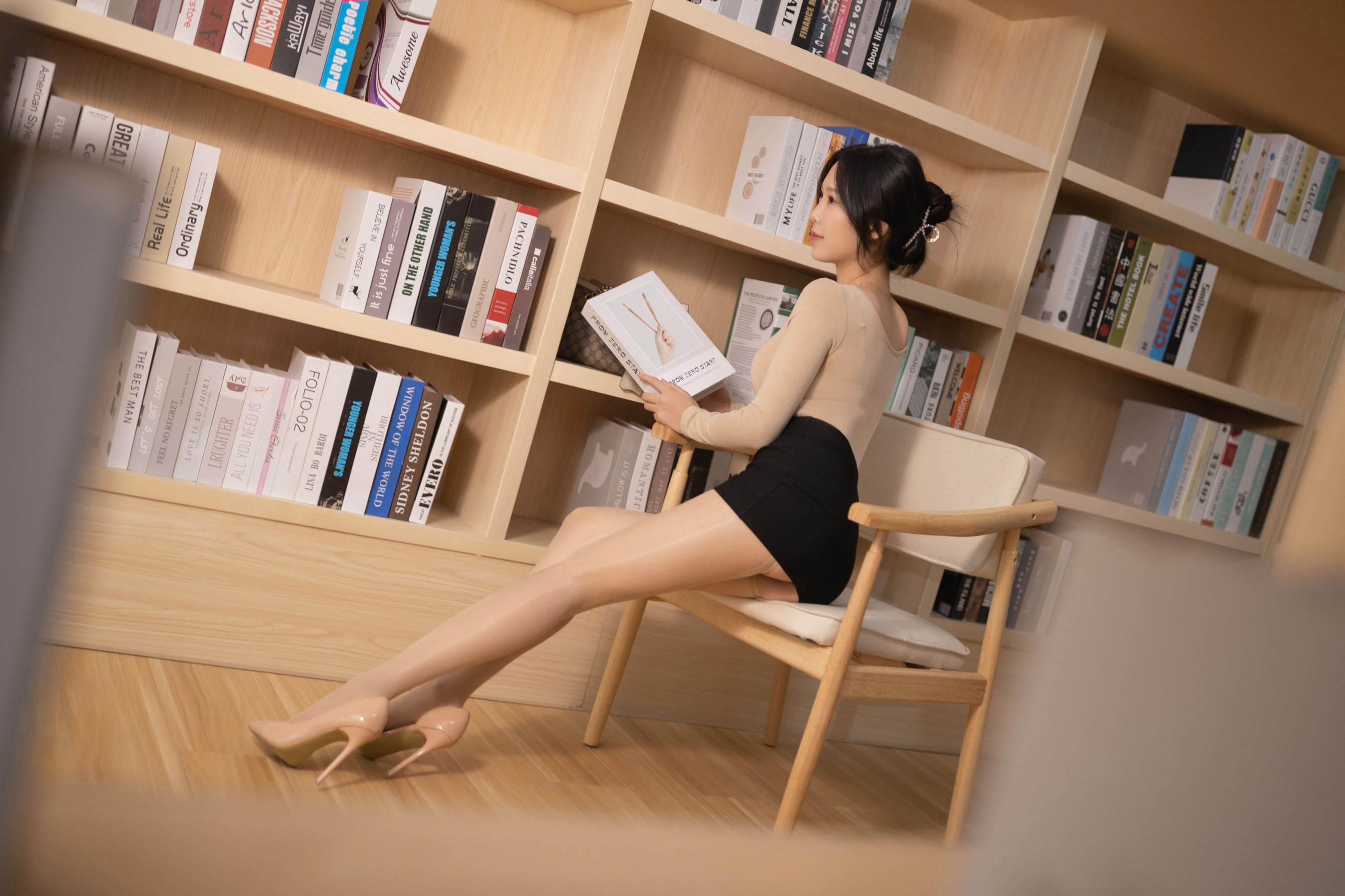 抖娘-利世图集 - 图书馆事件-图17