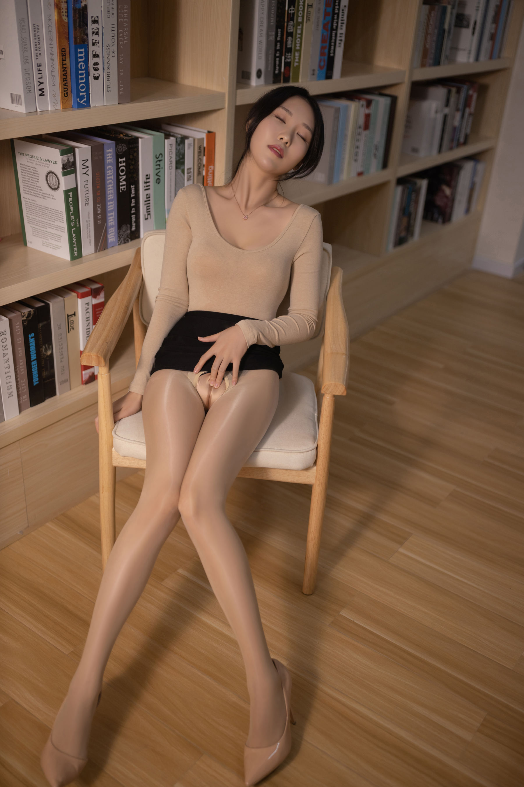 抖娘-利世图集 - 图书馆事件-图36