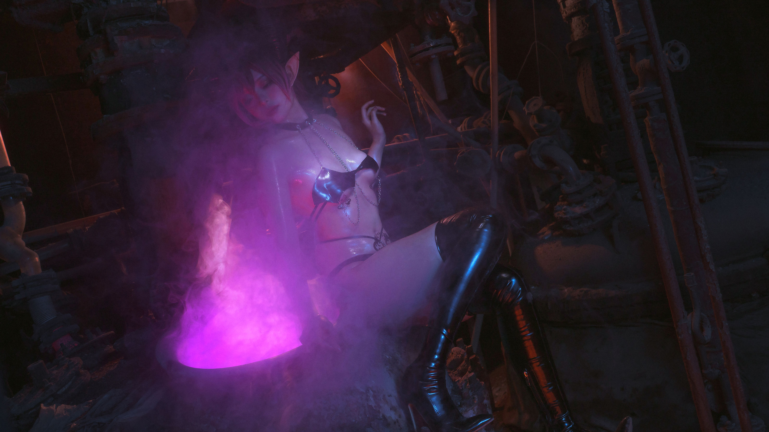 爆机少女喵小吉 - 魅魔-图1