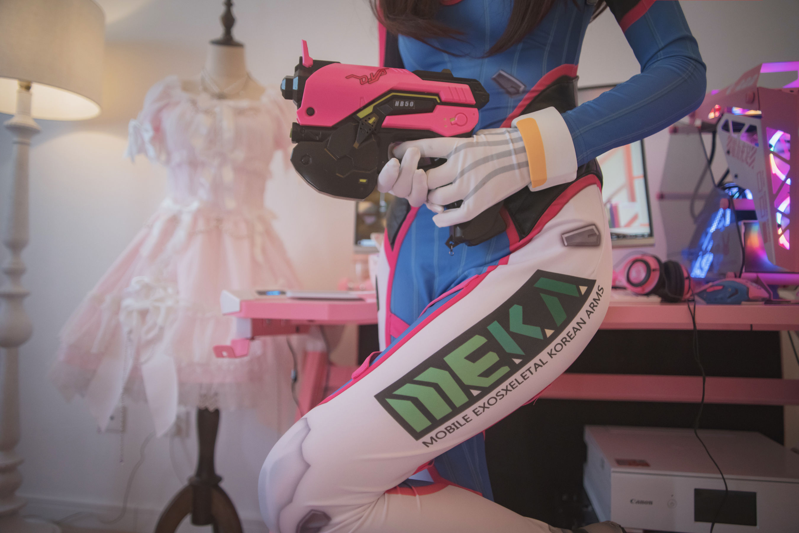福利姬木花琳琳是勇者 - オーバーウォッチD.VA-图37