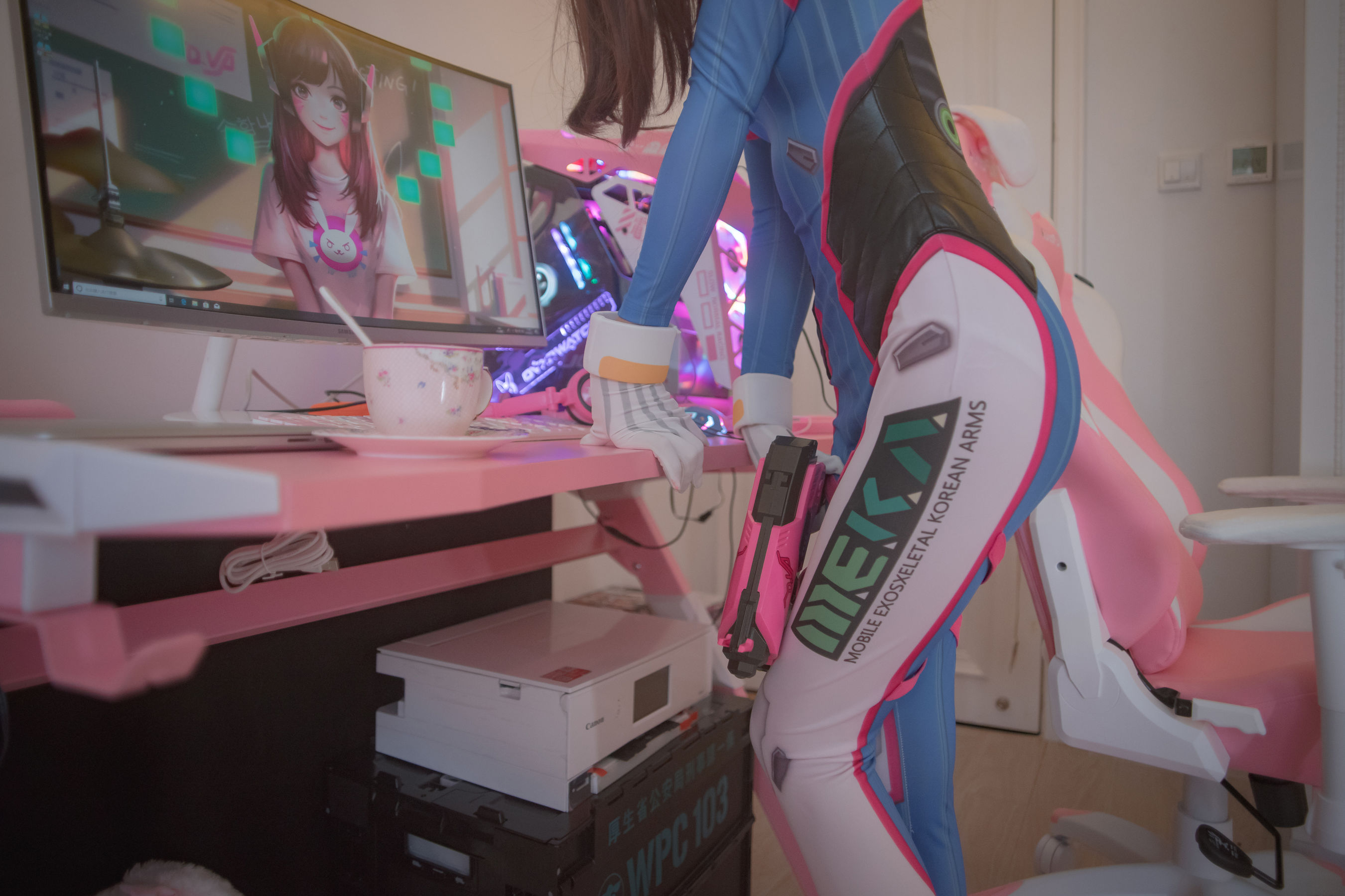 福利姬木花琳琳是勇者 - オーバーウォッチD.VA-图39