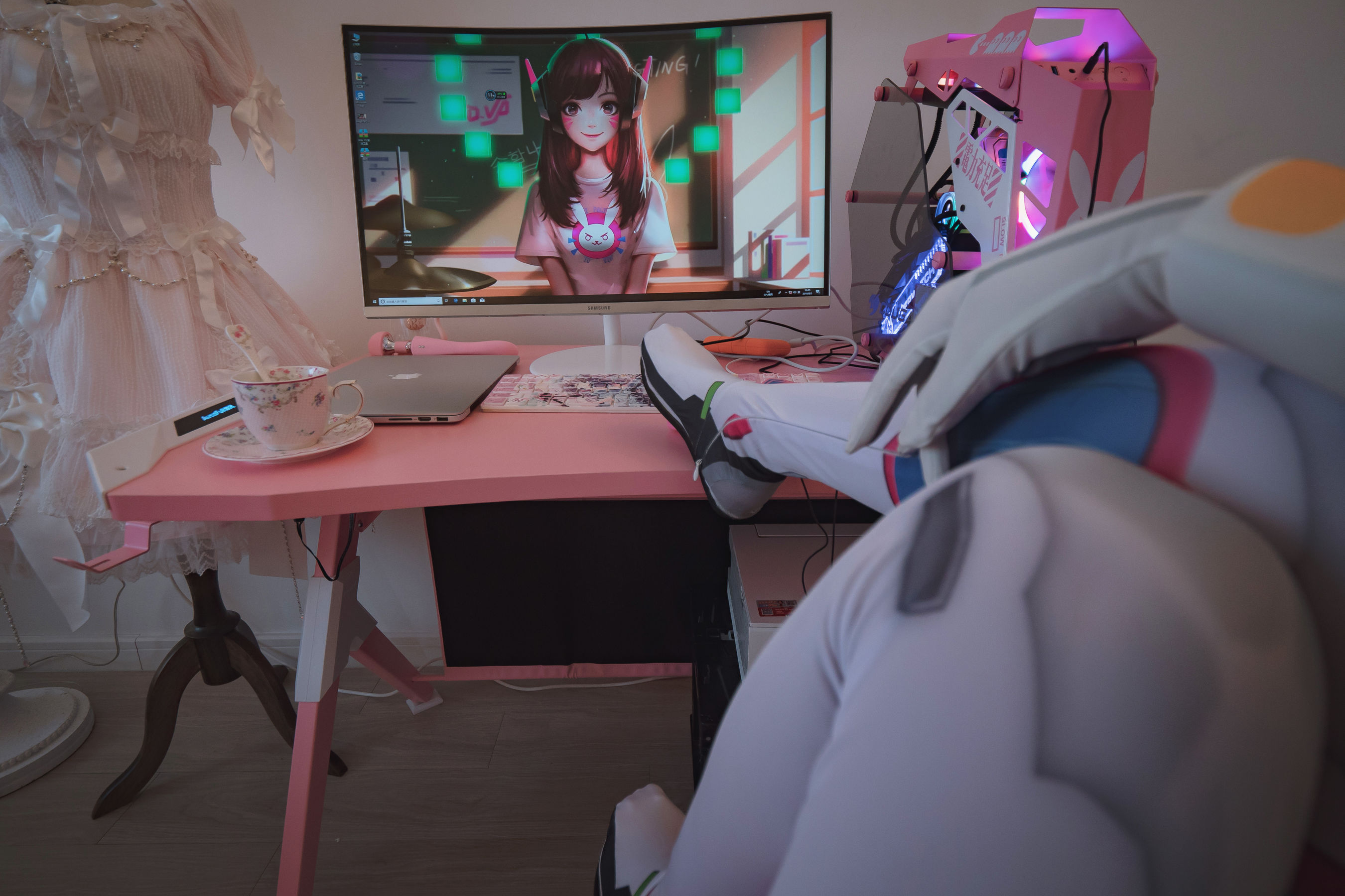 福利姬木花琳琳是勇者 - オーバーウォッチD.VA-图48