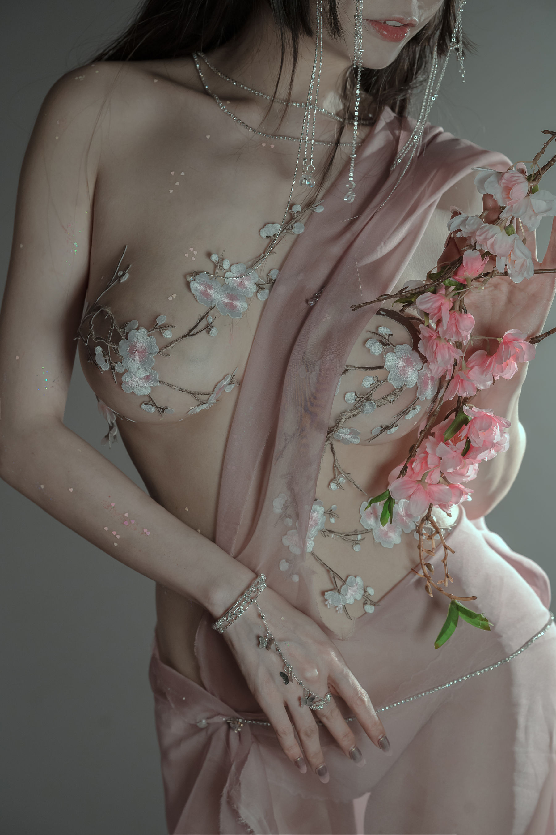 秋和柯基(夏小秋秋秋) - 粉 桃花神-图0