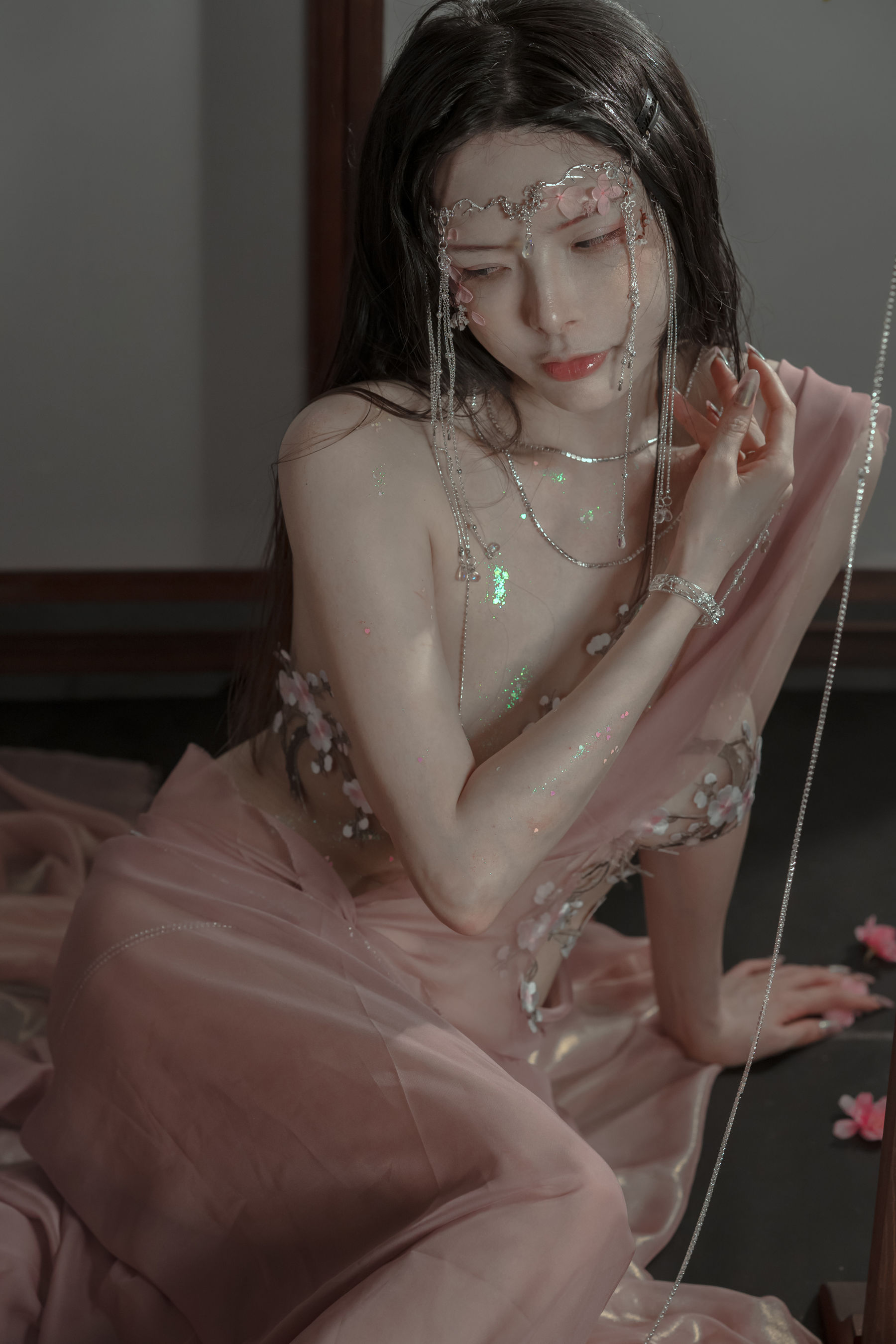 秋和柯基(夏小秋秋秋) - 粉 桃花神-图9