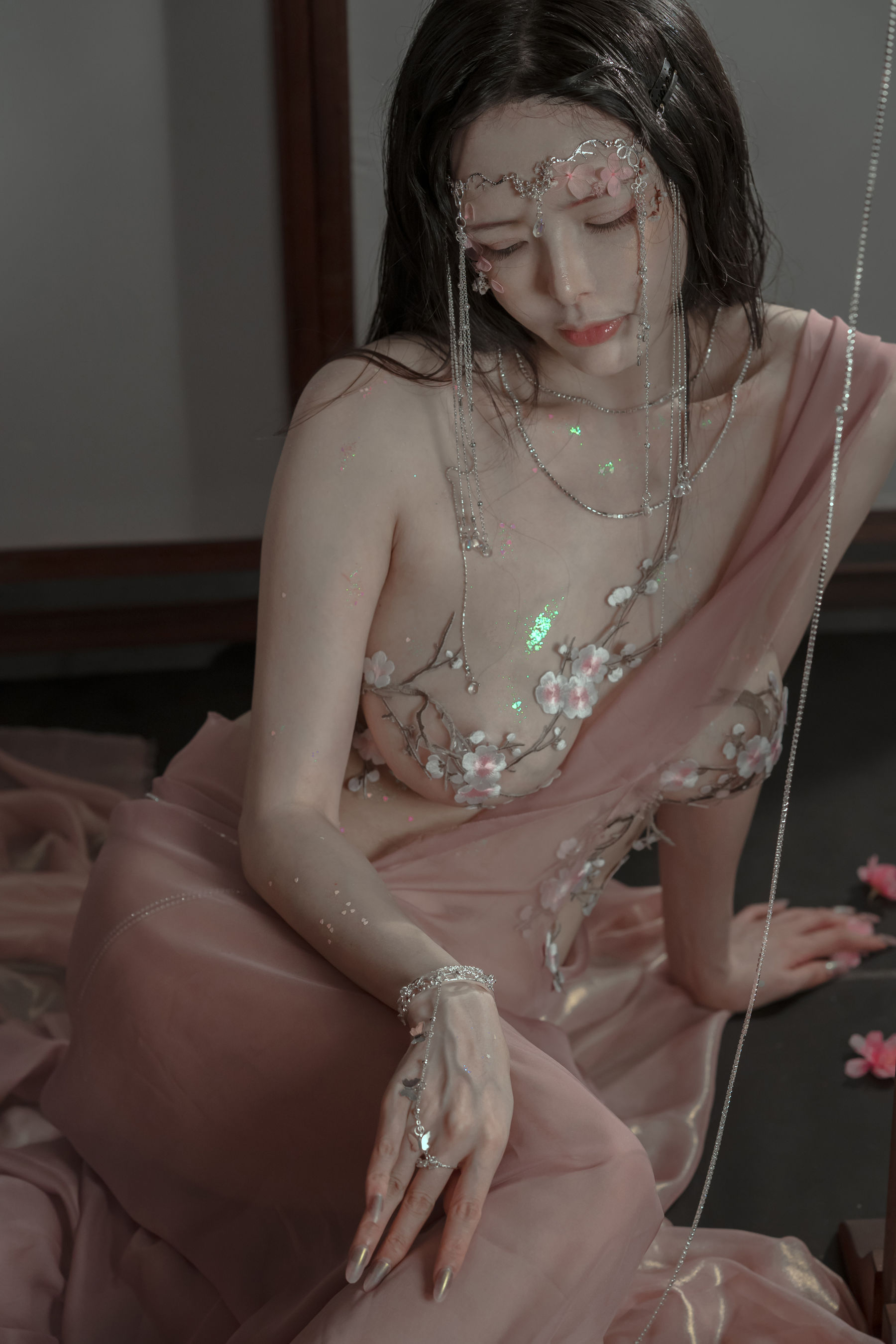 秋和柯基(夏小秋秋秋) - 粉 桃花神-图10